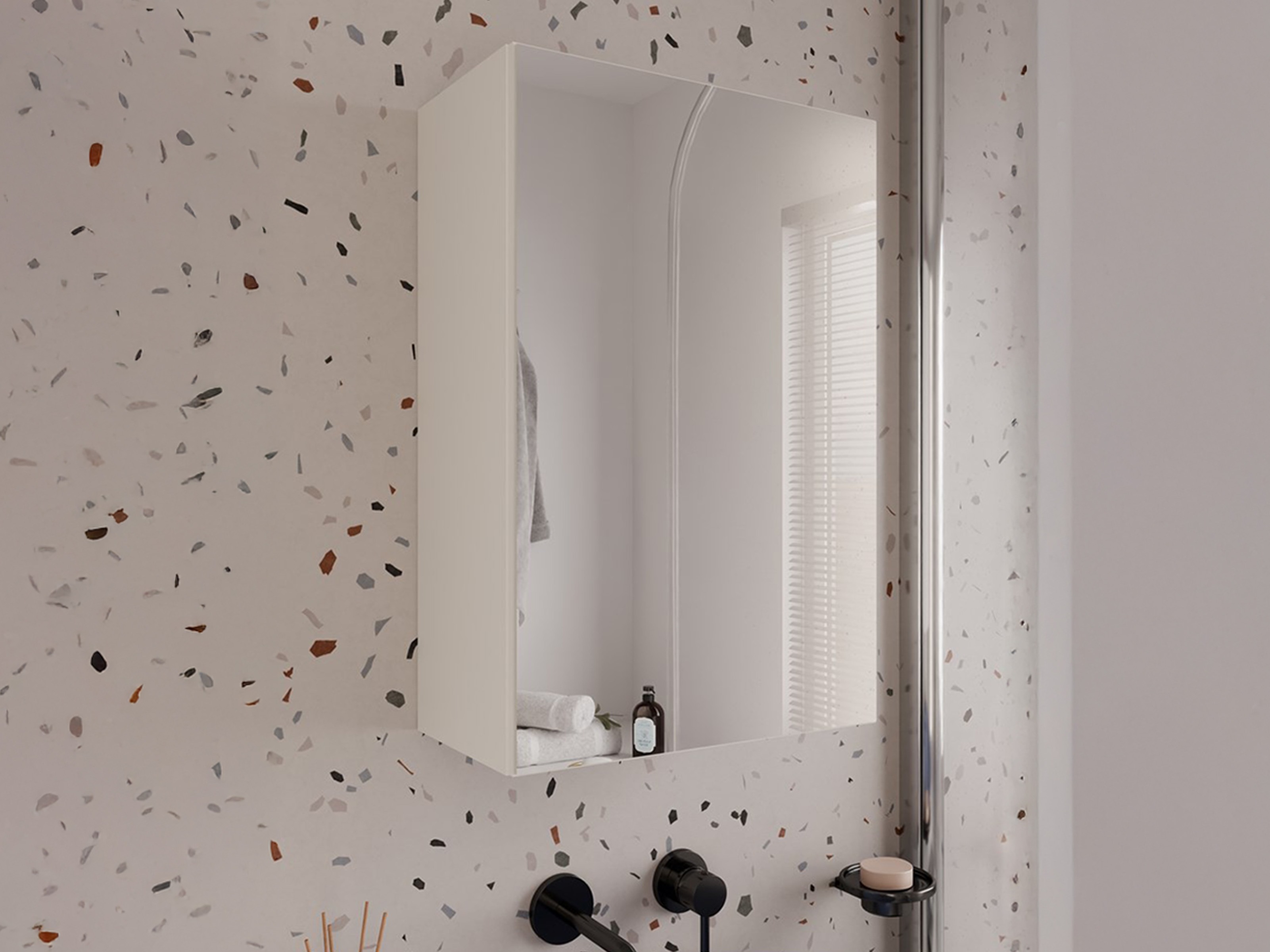 Badkamerspiegelkast Balelbo 100 (Kasjmier)