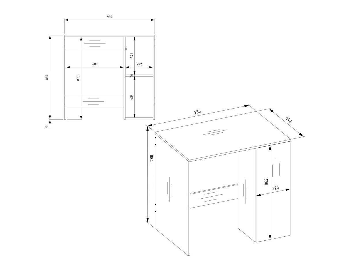 Staand badkamermeubel Balelbo 109