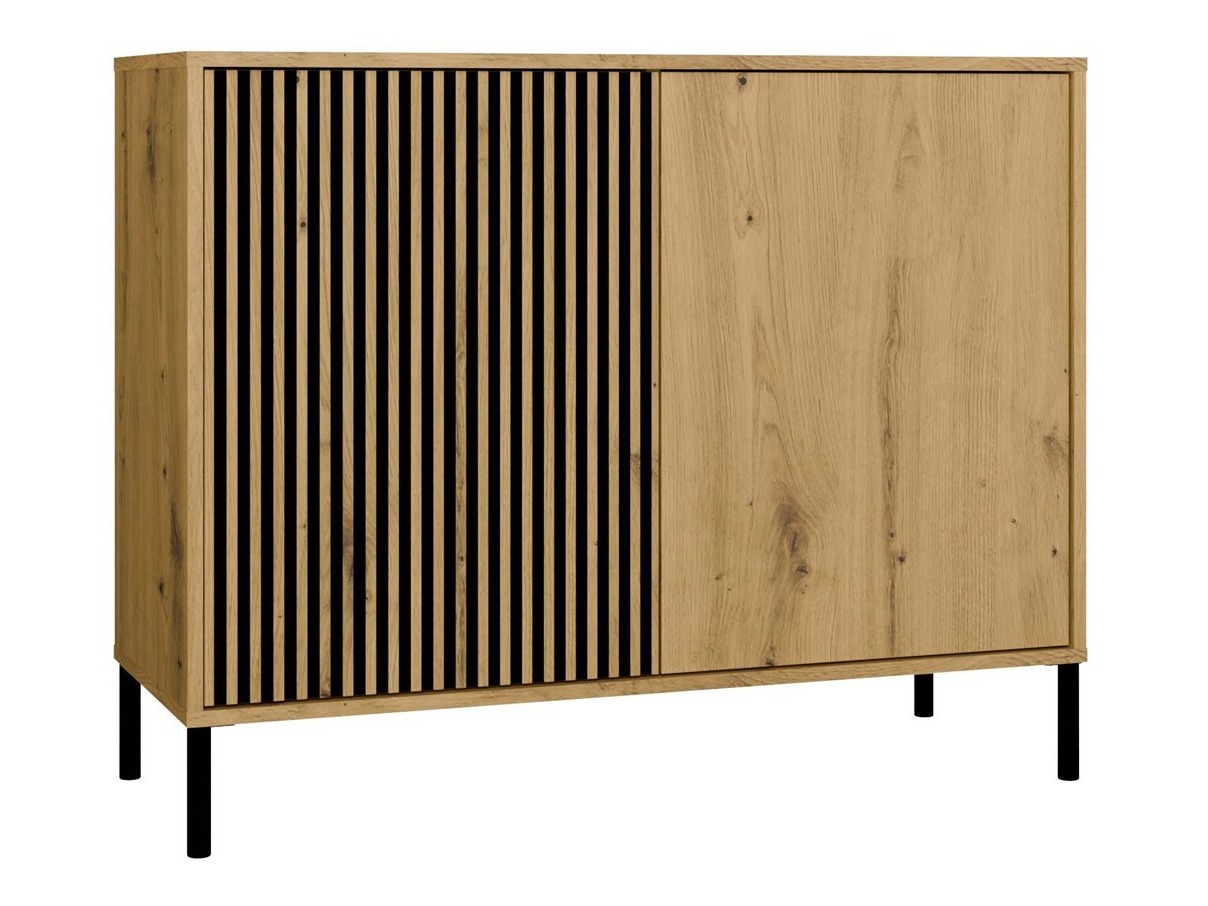 Dressoir Orlsone 109 (Artisan eiken + Zwart)