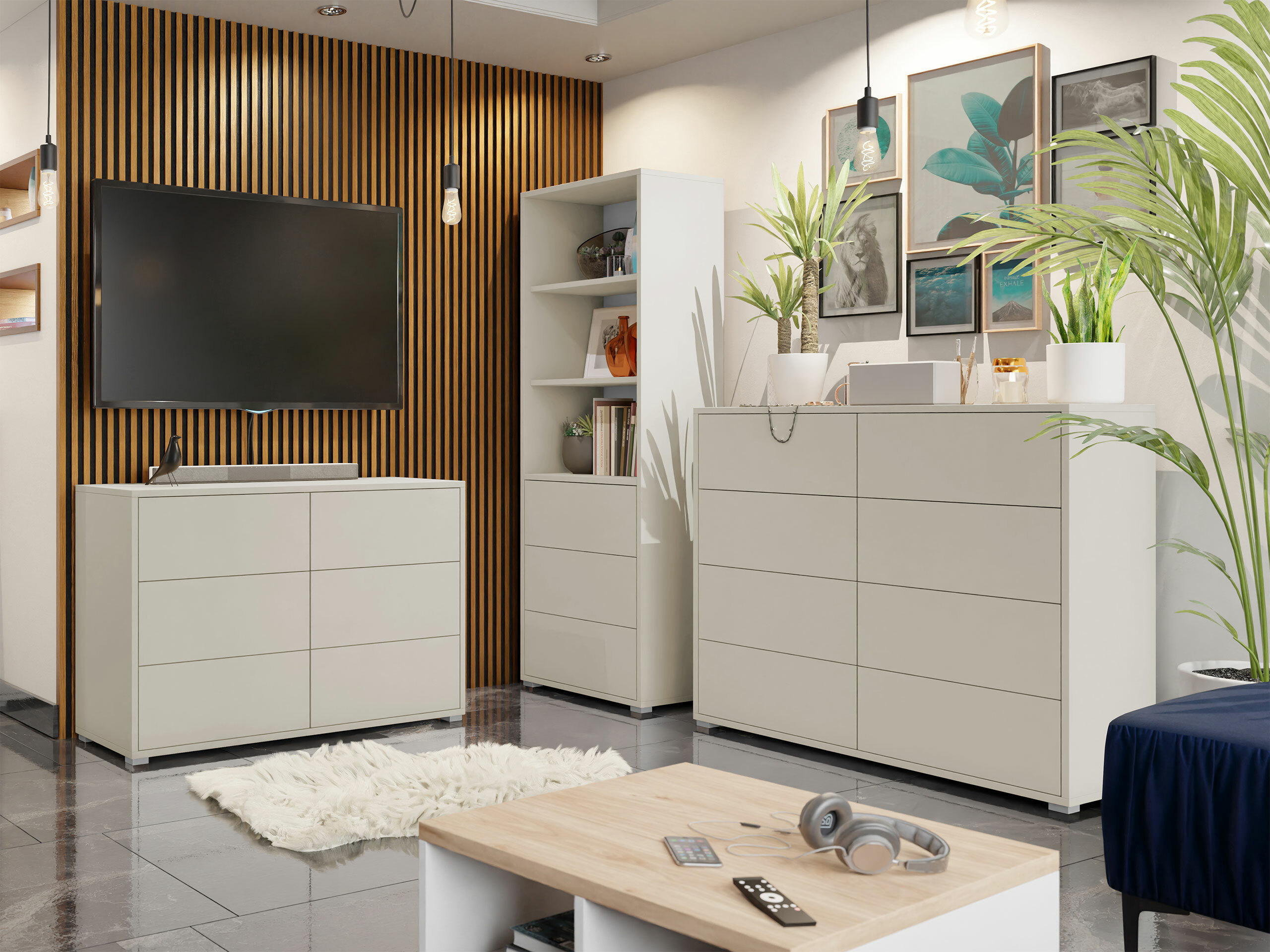 Woonkamerset Comfivo Fersoe 107 (Kasjmier)