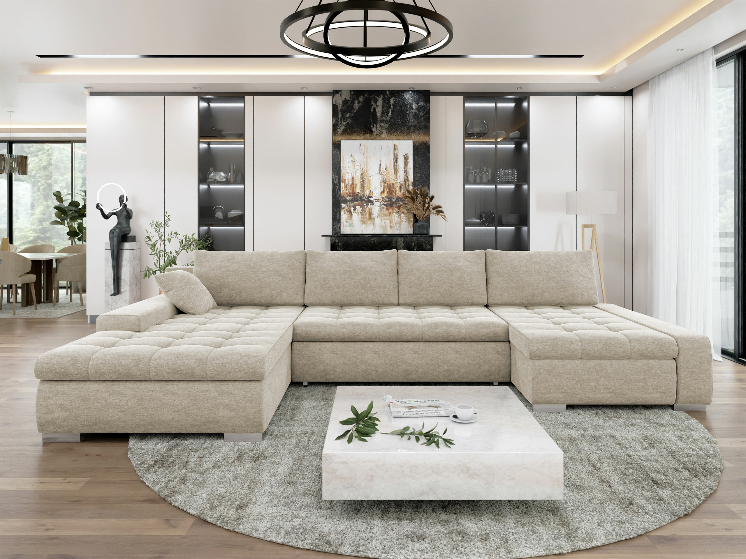 Hoekbank Comfivo Oliva (Nazar 225.02)