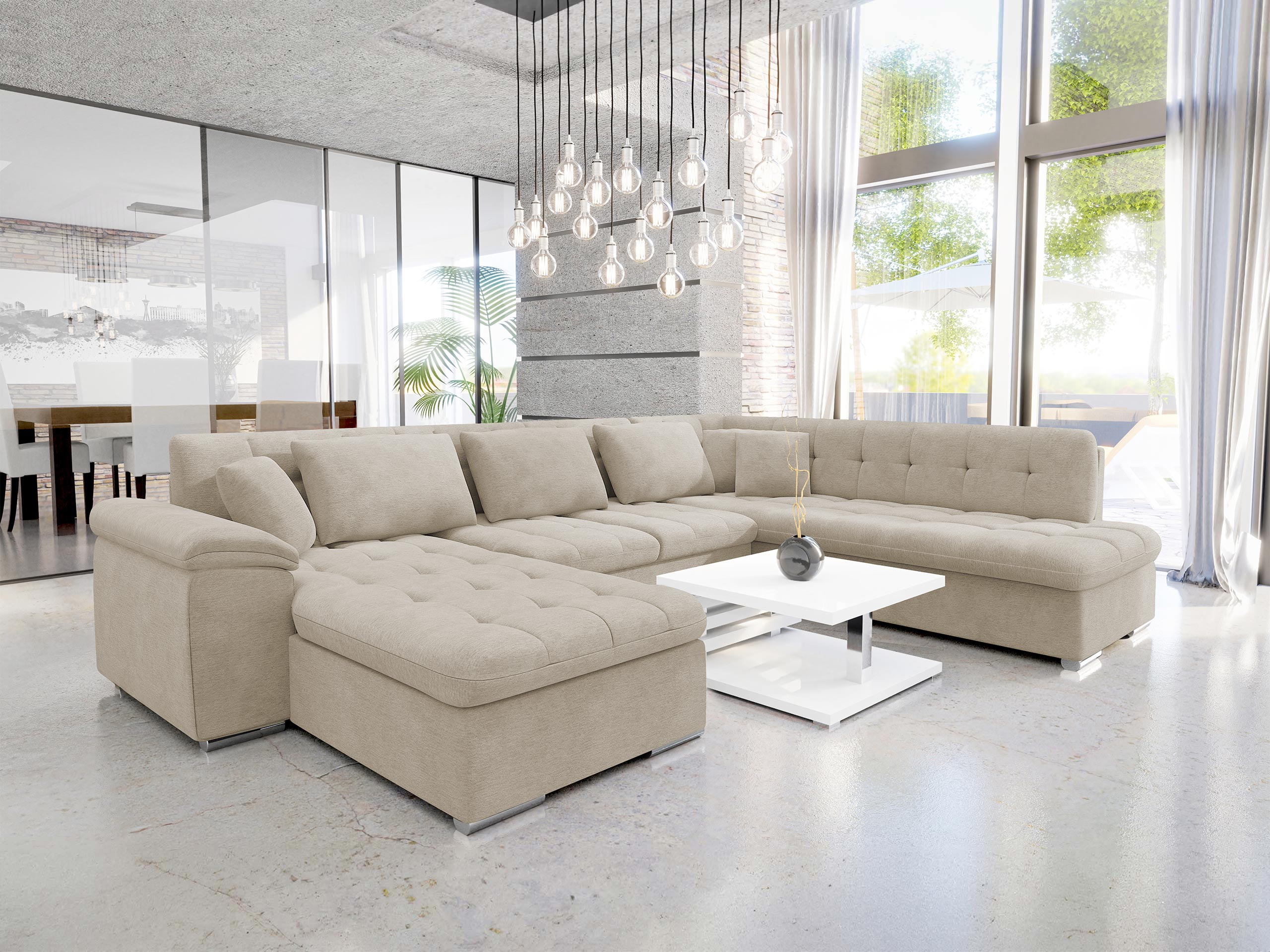 Hoekbank Comfivo 128 (Links)