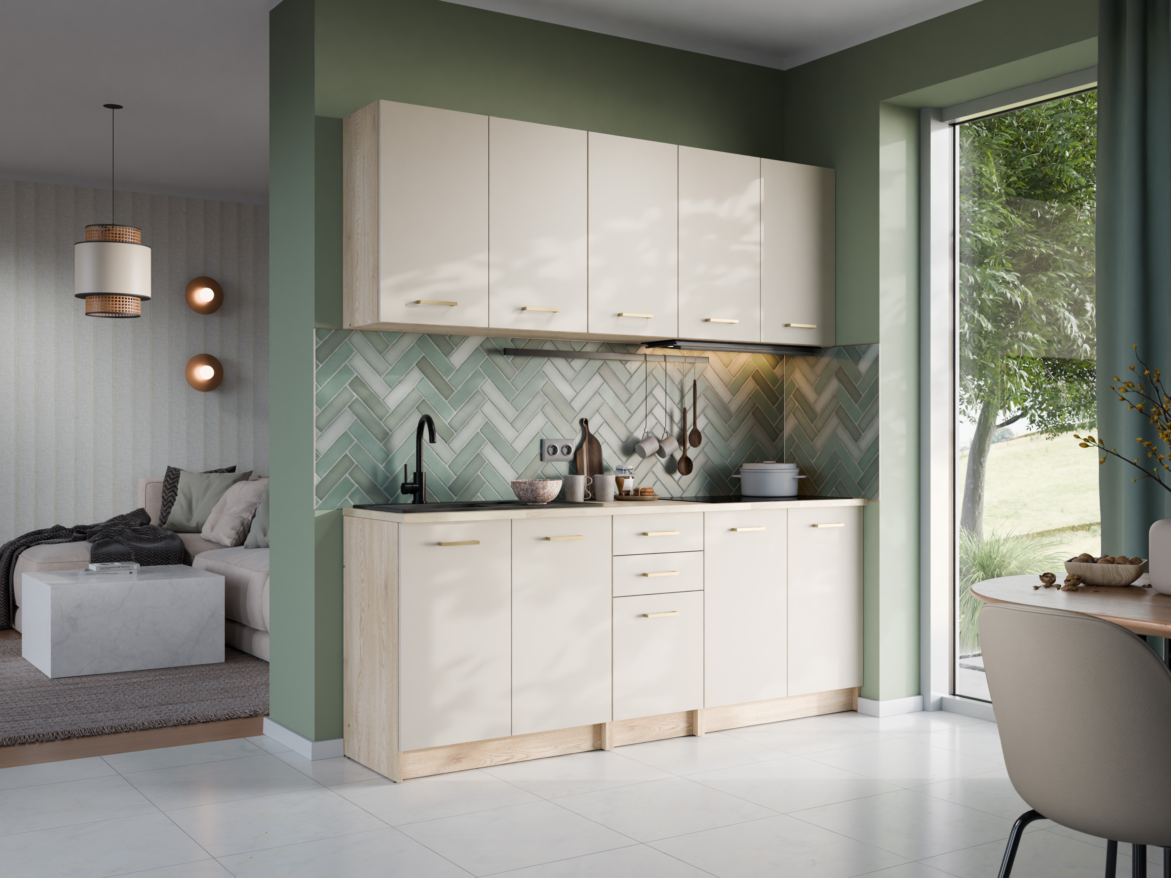 Modulaire kast met deuren Quti 110