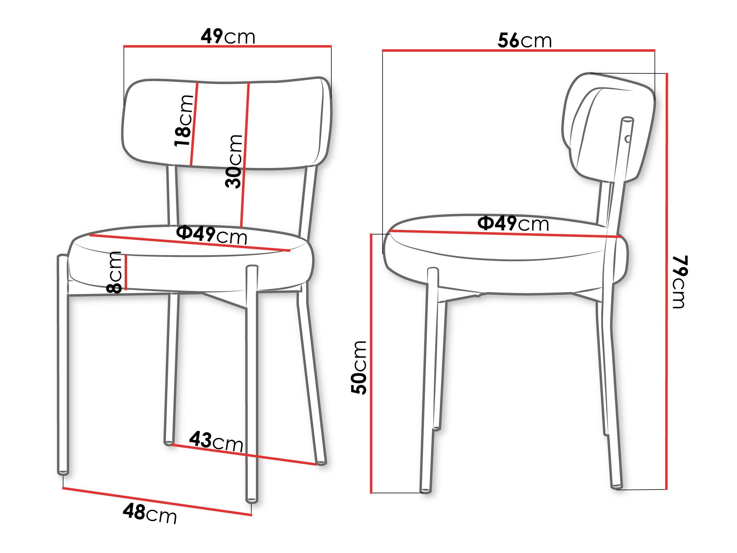 Stoel Comfivo 470 (Crème)