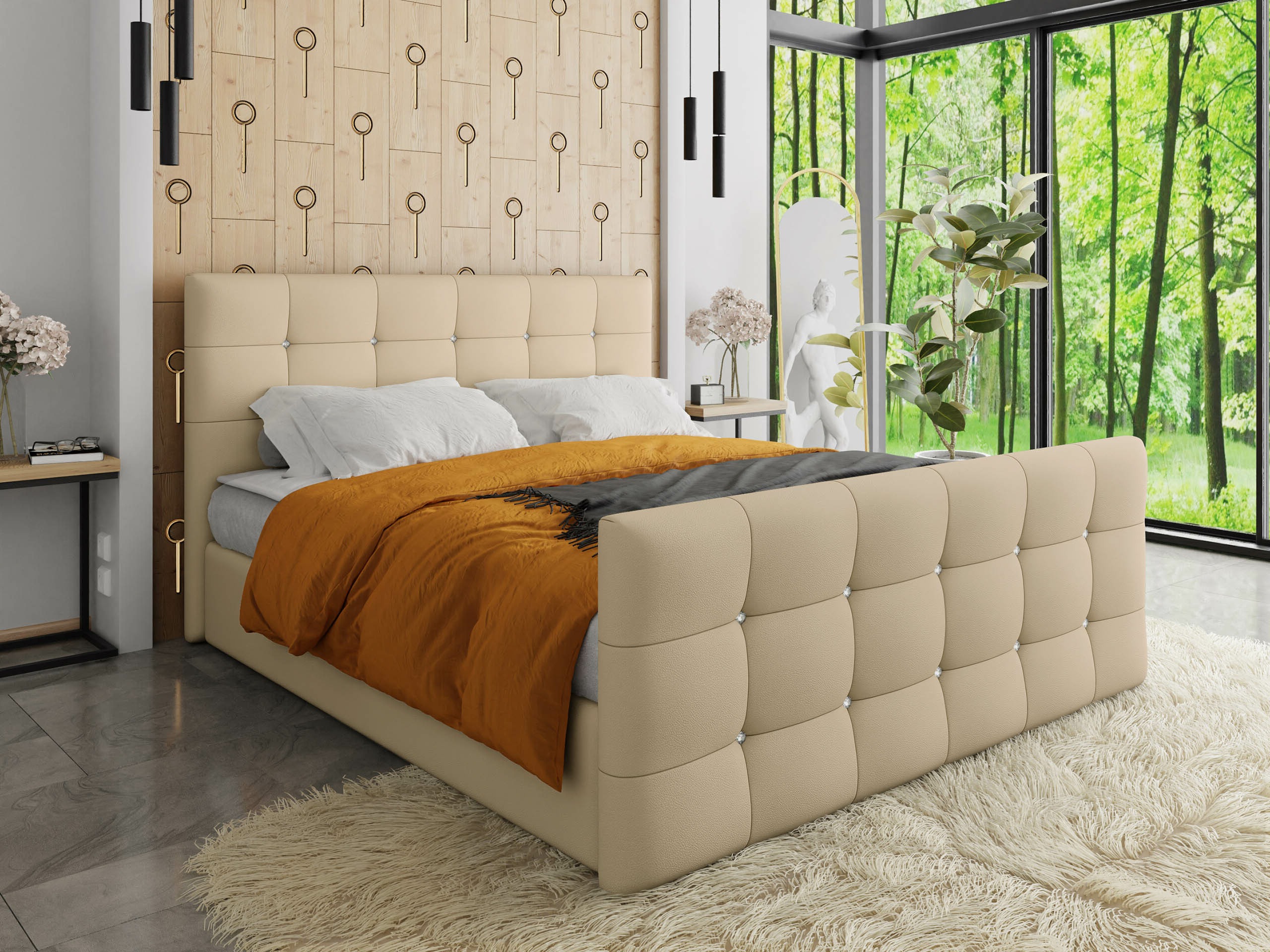 Boxspring Memphis 113 (Soft 001)