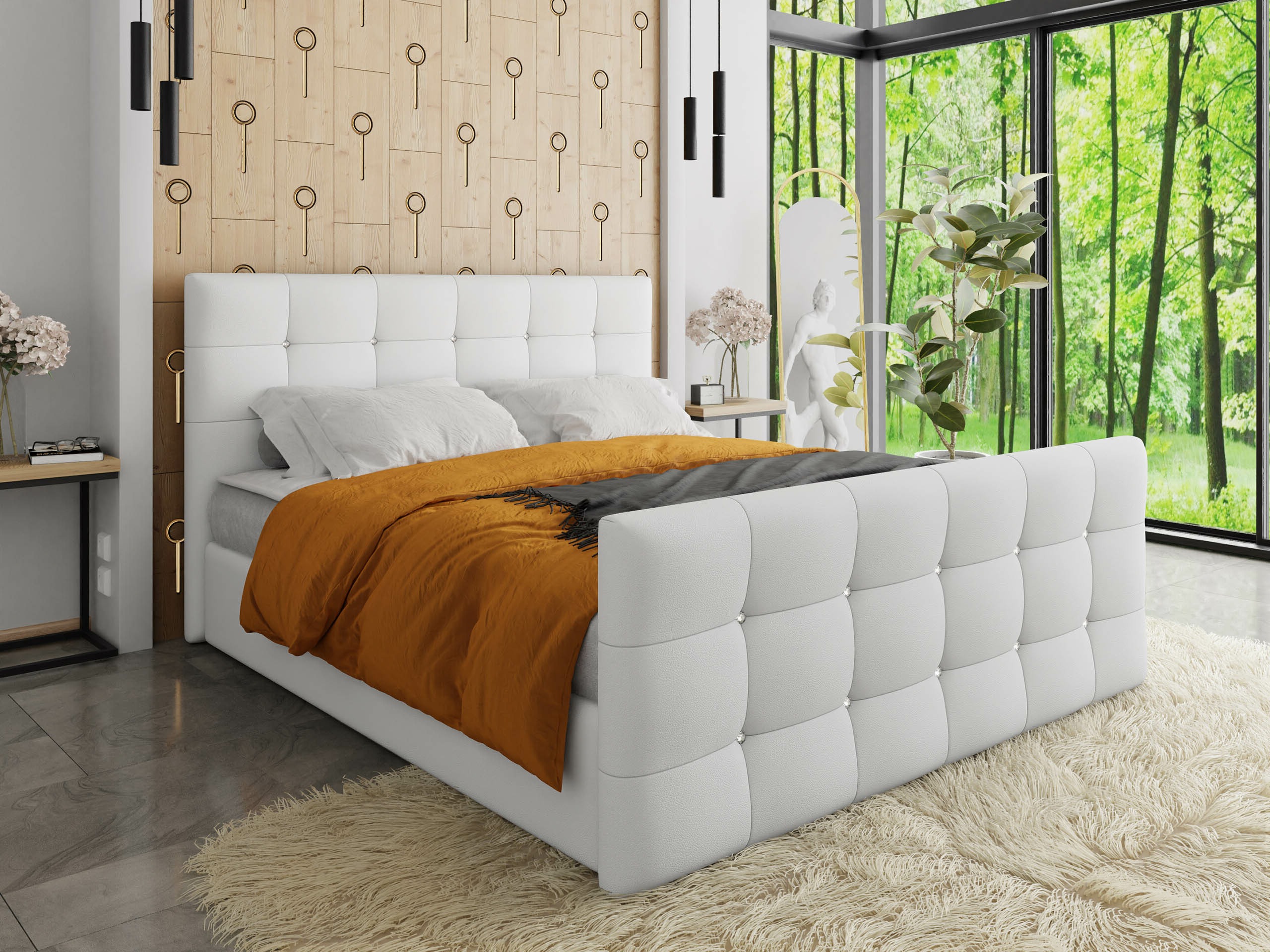 Boxspring Memphis 113 (Soft 017)