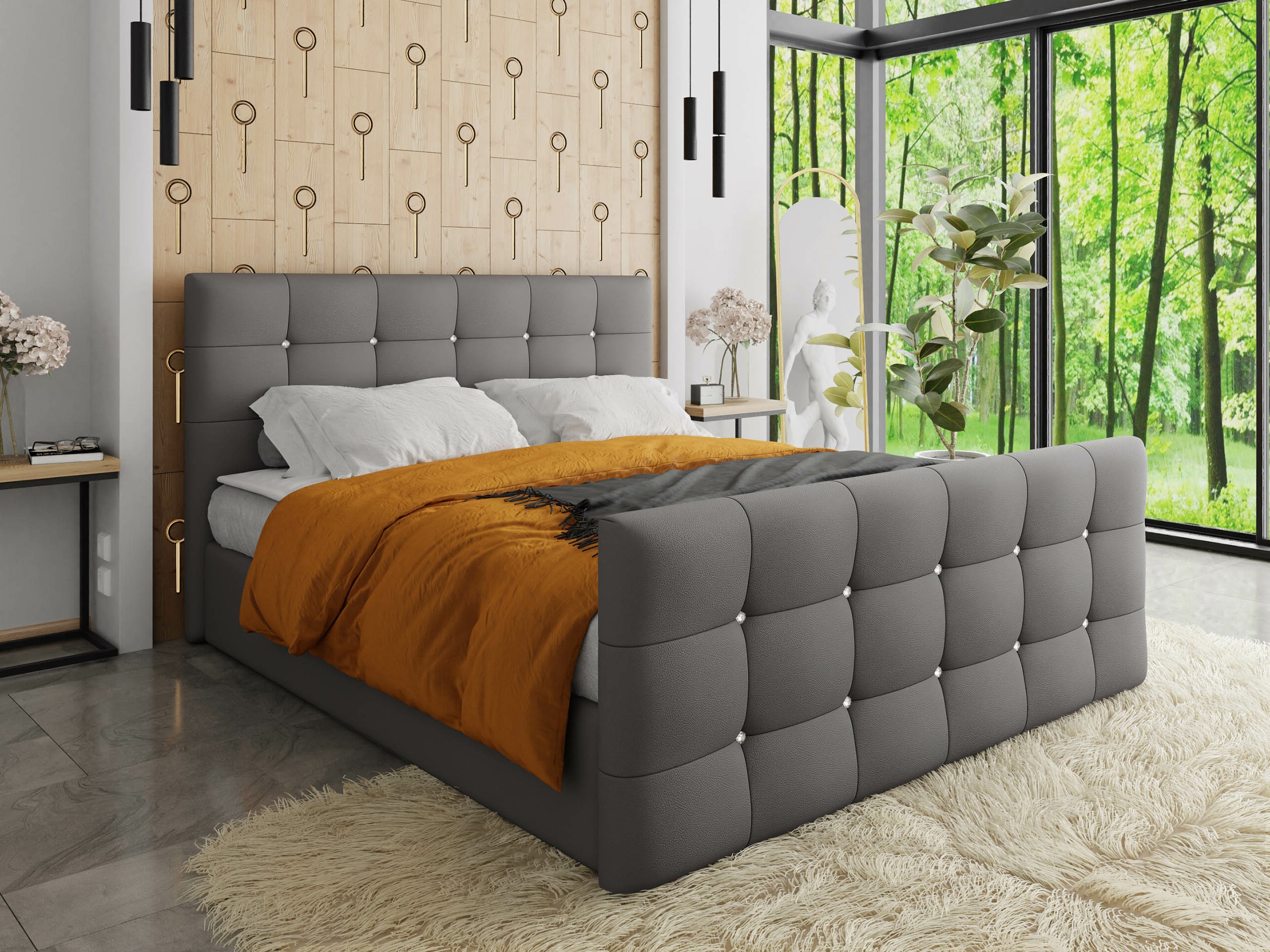 Boxspring Memphis 113 (Soft 029)