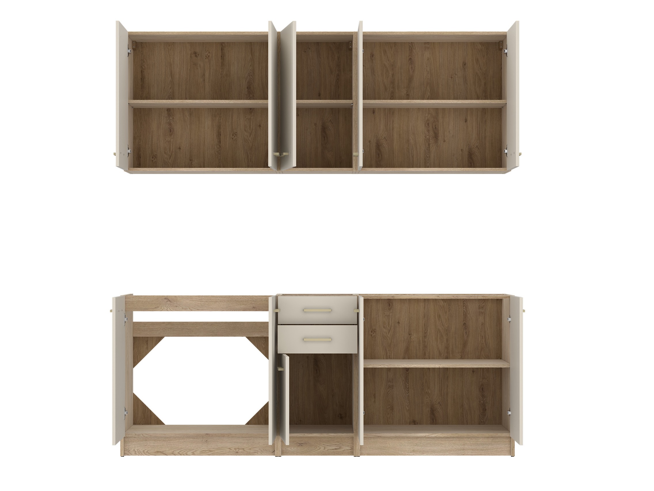 Modulaire keukenset Quti 122