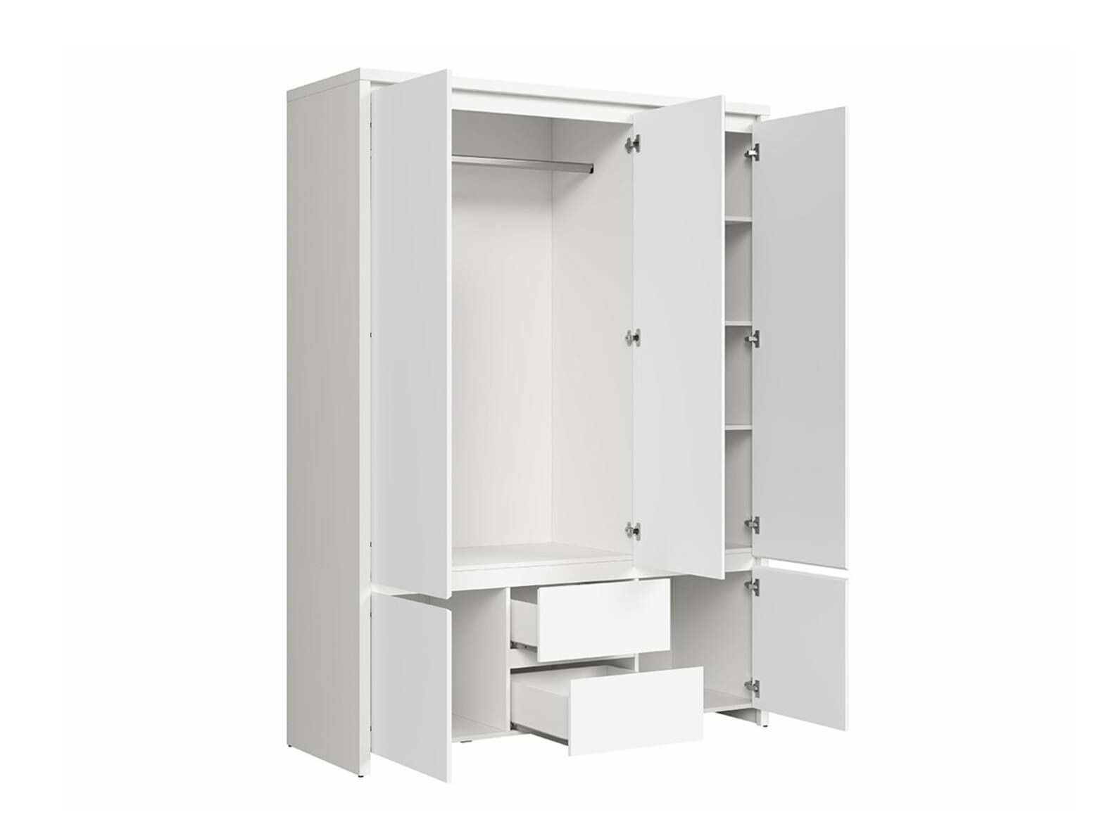 Kledingkast Nolroma 118 (Wit)
