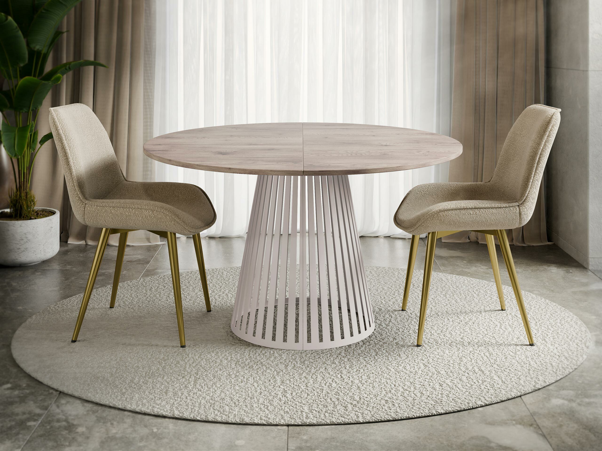 Tafel Prudentia (Licht hout)