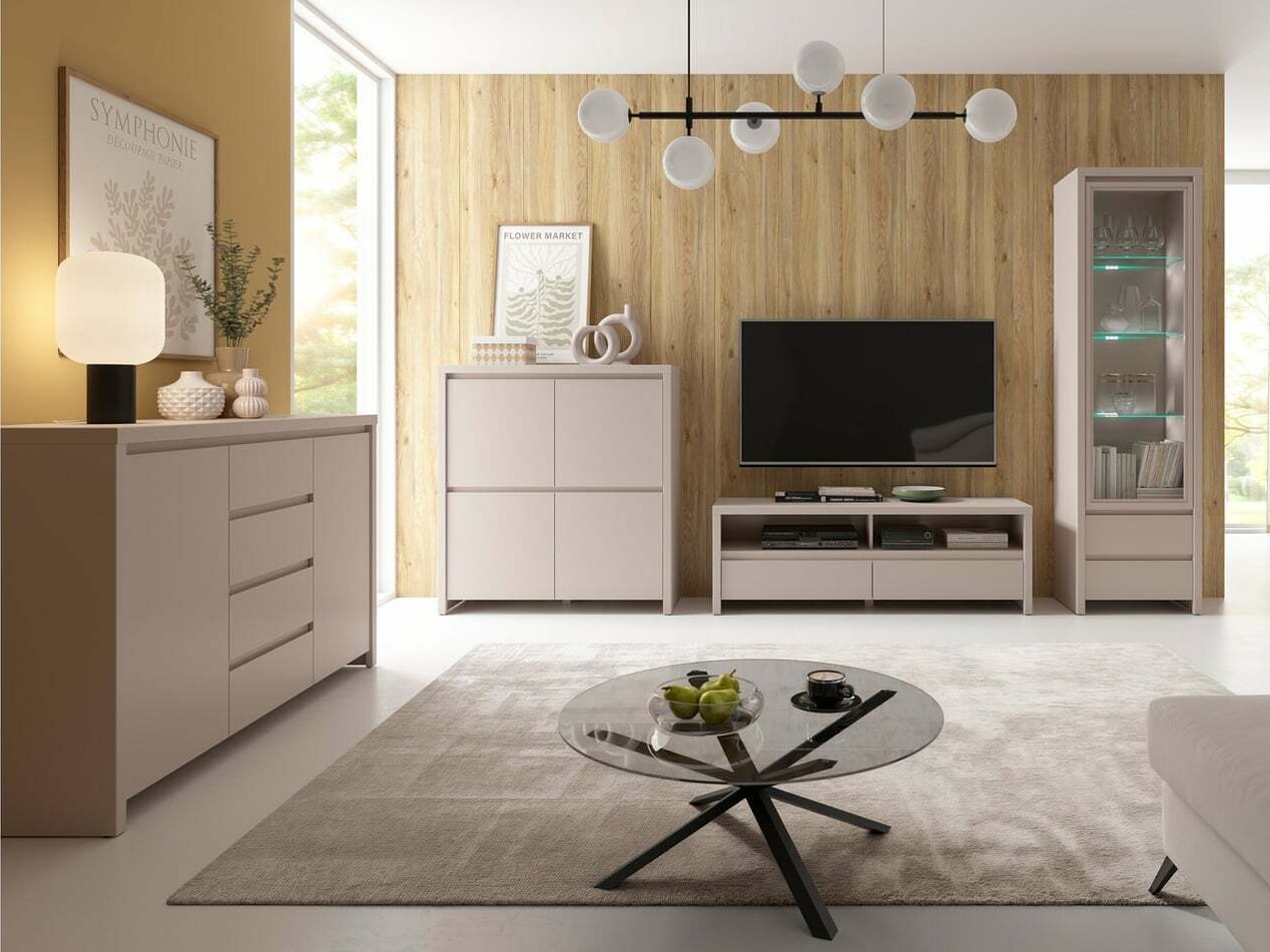 TV-meubel Nolroma 128 (Kasjmier)