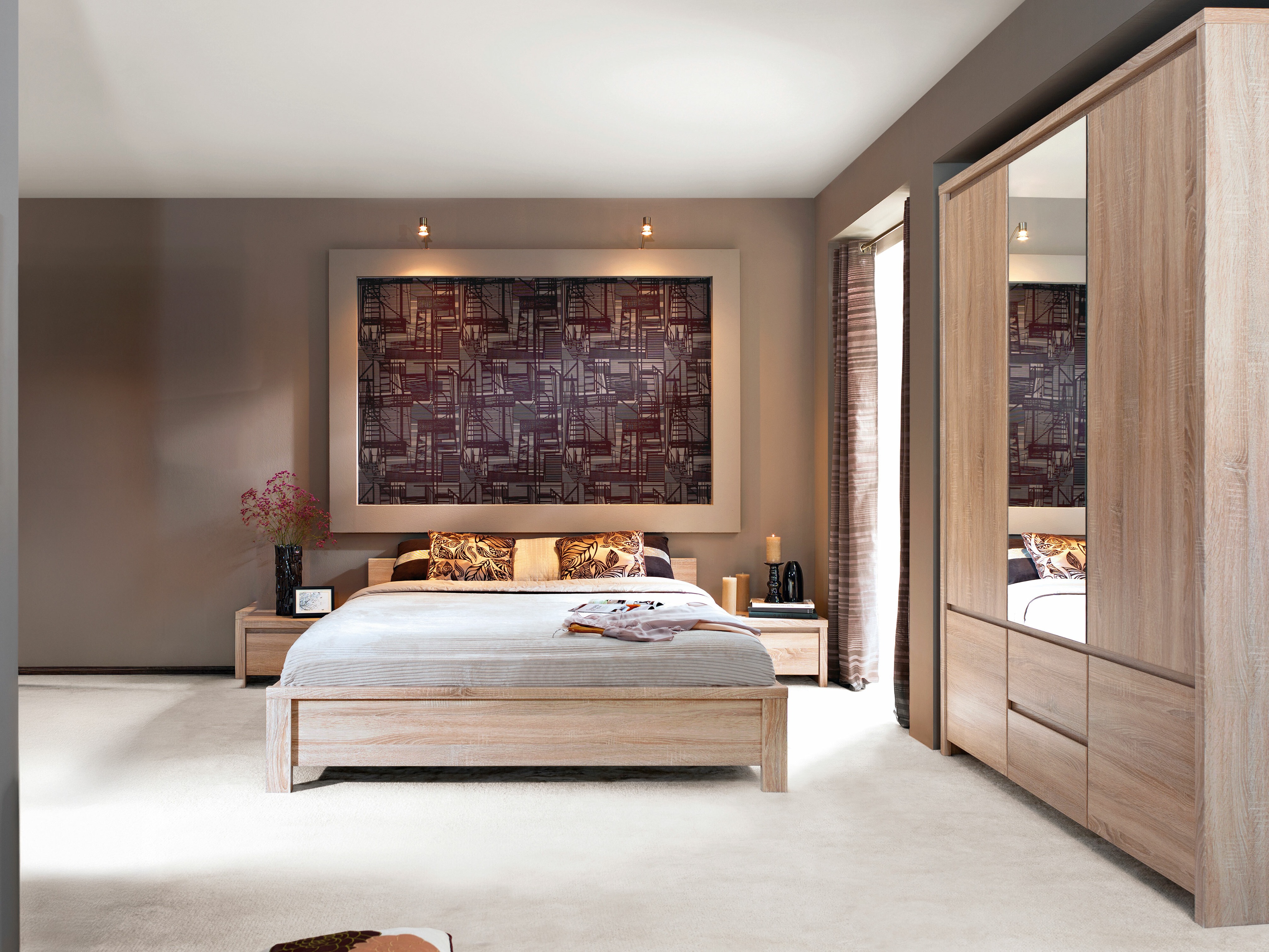 Kledingkast Nolroma 118 (Sonoma eik)