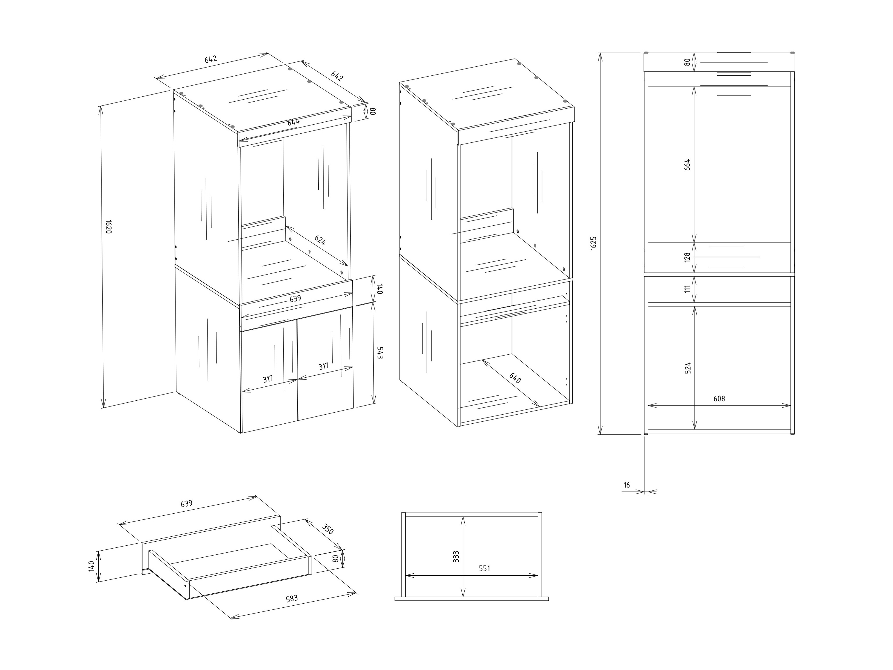 Plank voor de badkamer Mandeville 355