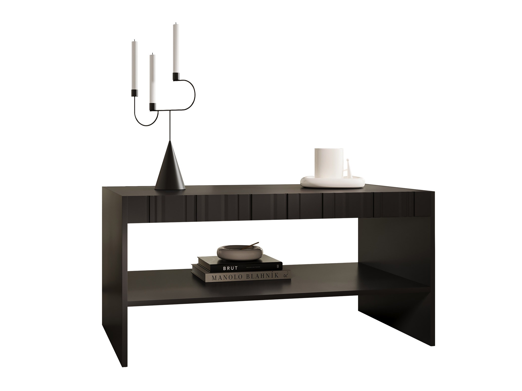 Salontafel Evavese 107 (Zwart)