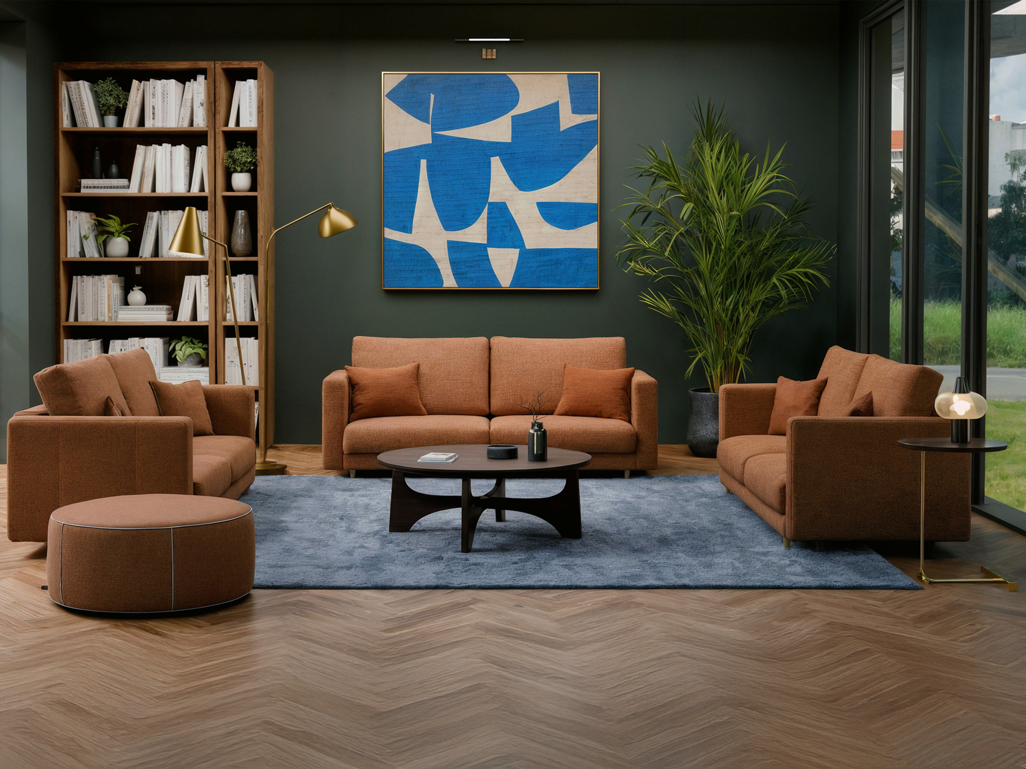 Slaapbank Mandeville 353 (Oranje)