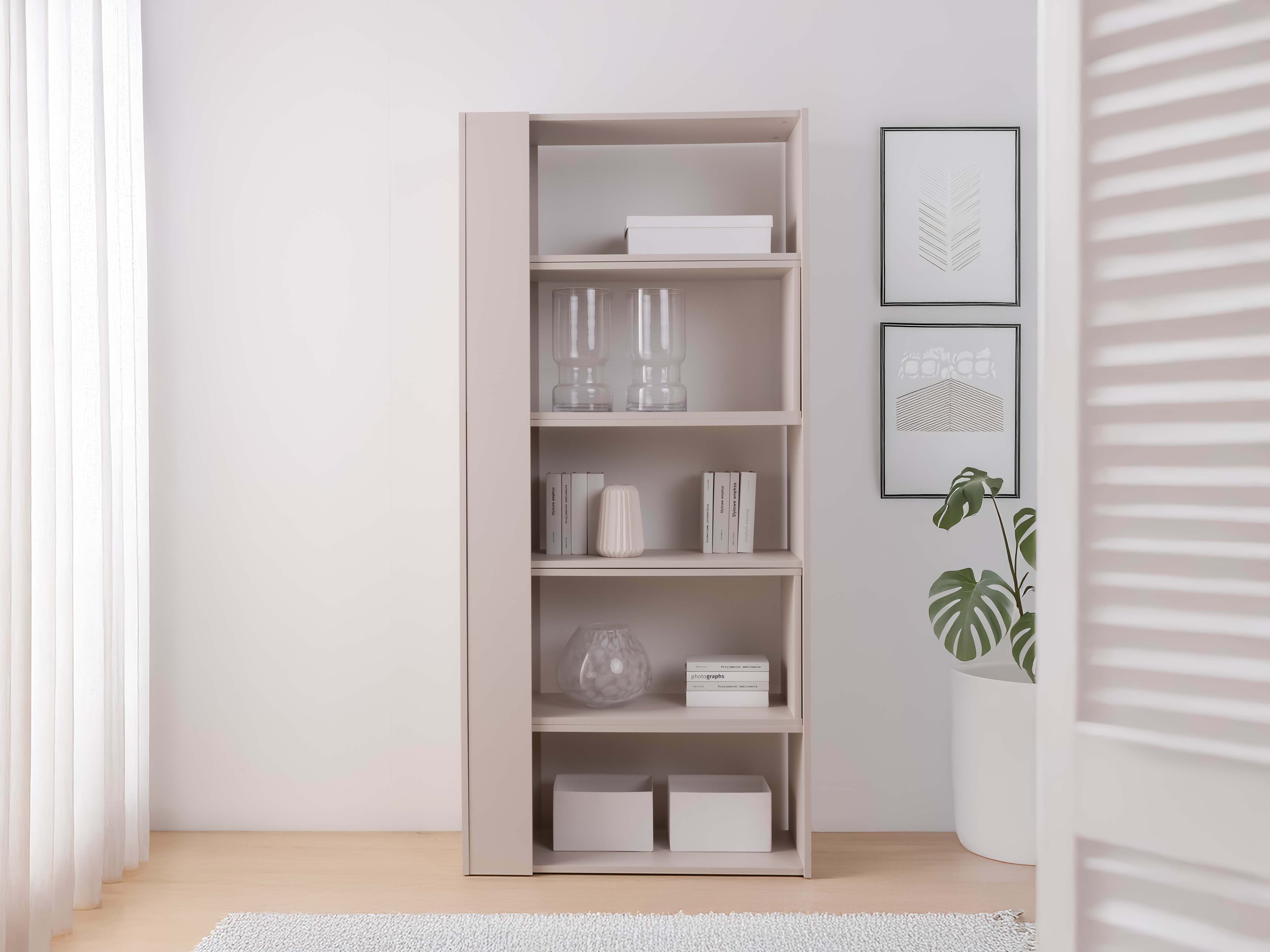 Boekenkast Ontario 145 (Kasjmier)