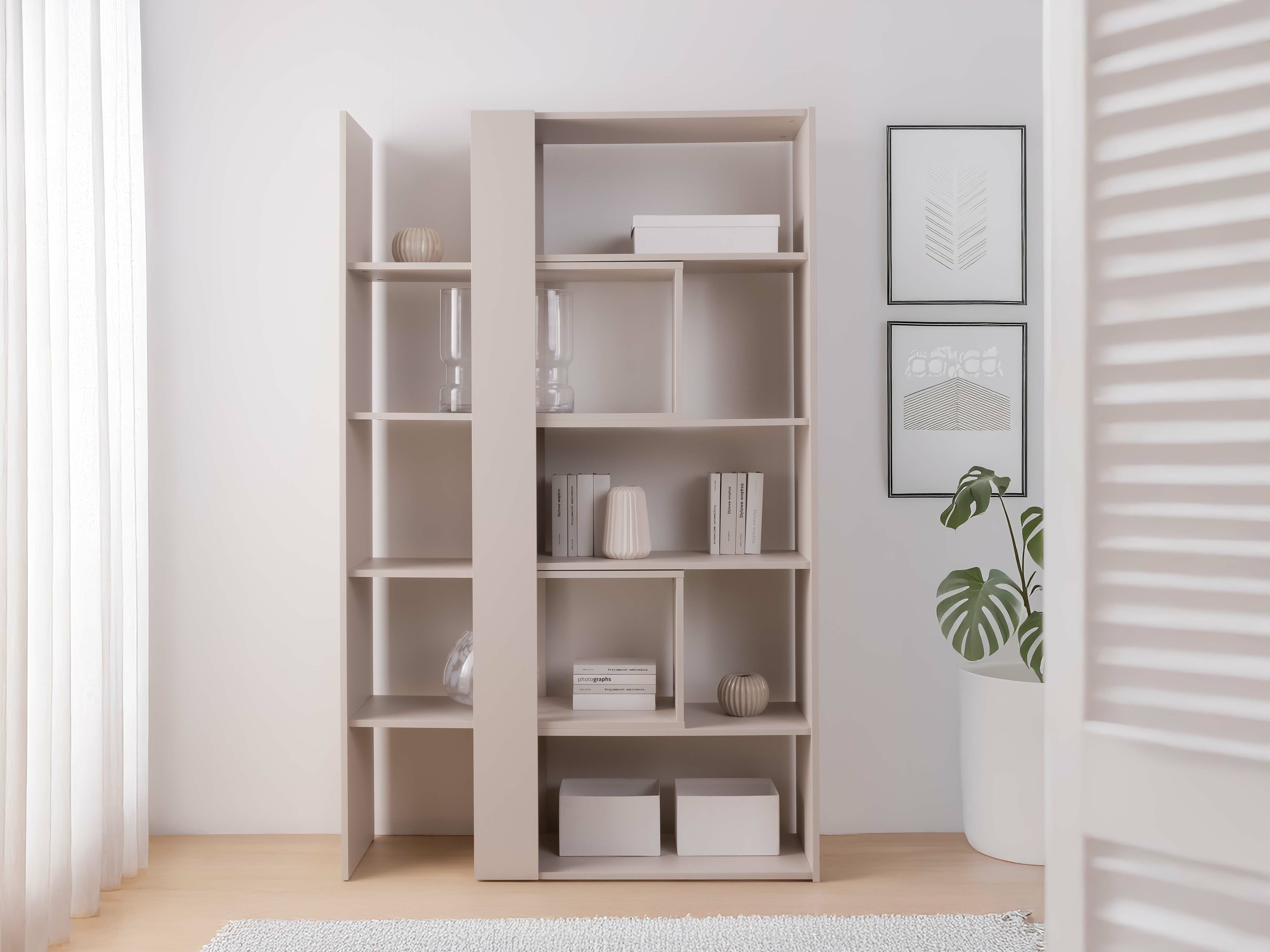 Boekenkast Ontario 145 (Kasjmier)