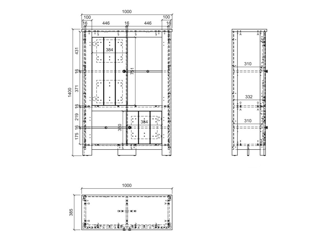 Boekenkast Mirtalo 113
