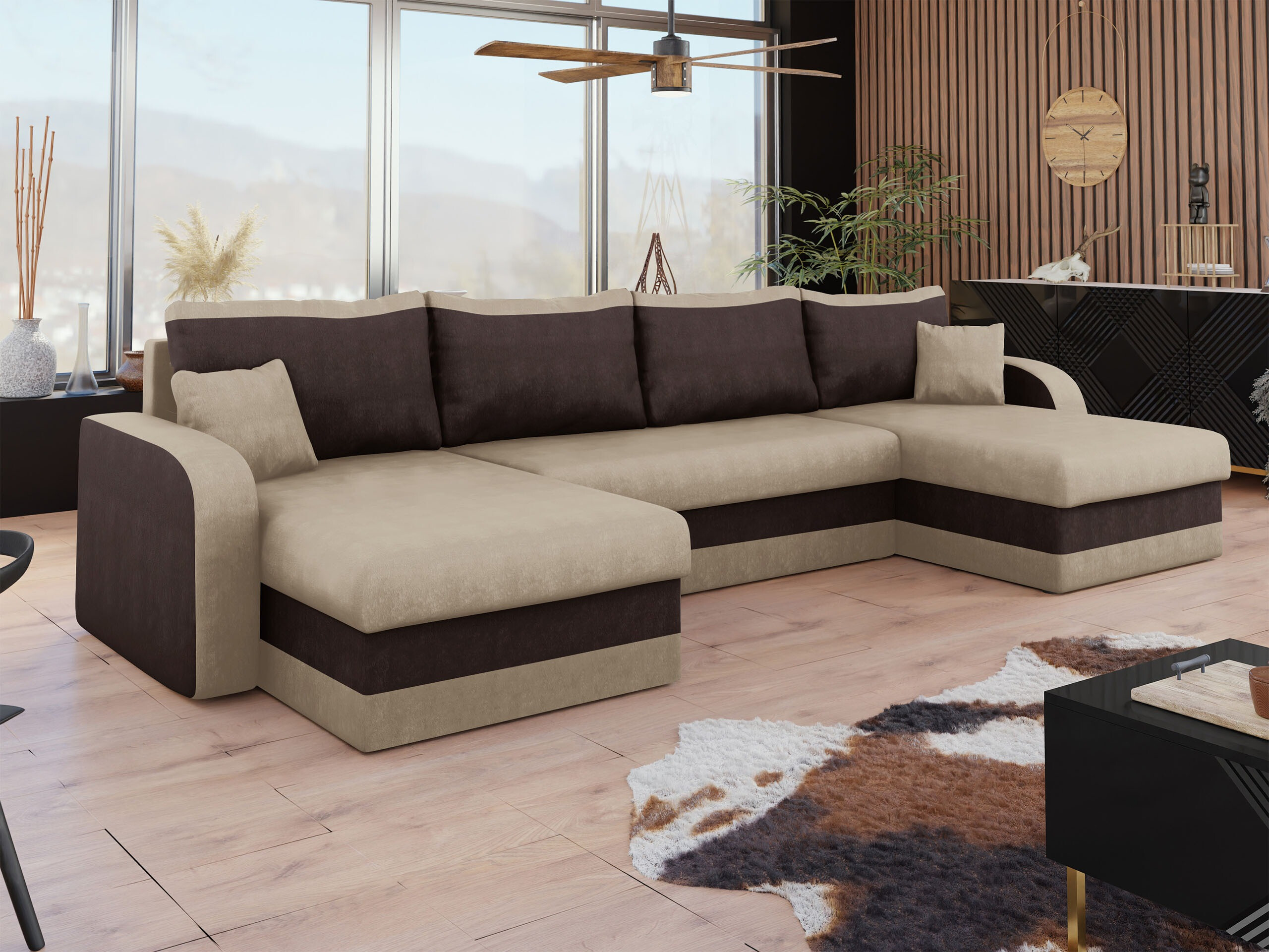 Hoekbank Comfivo Melissa IV (Alova 07 + Alova 68)