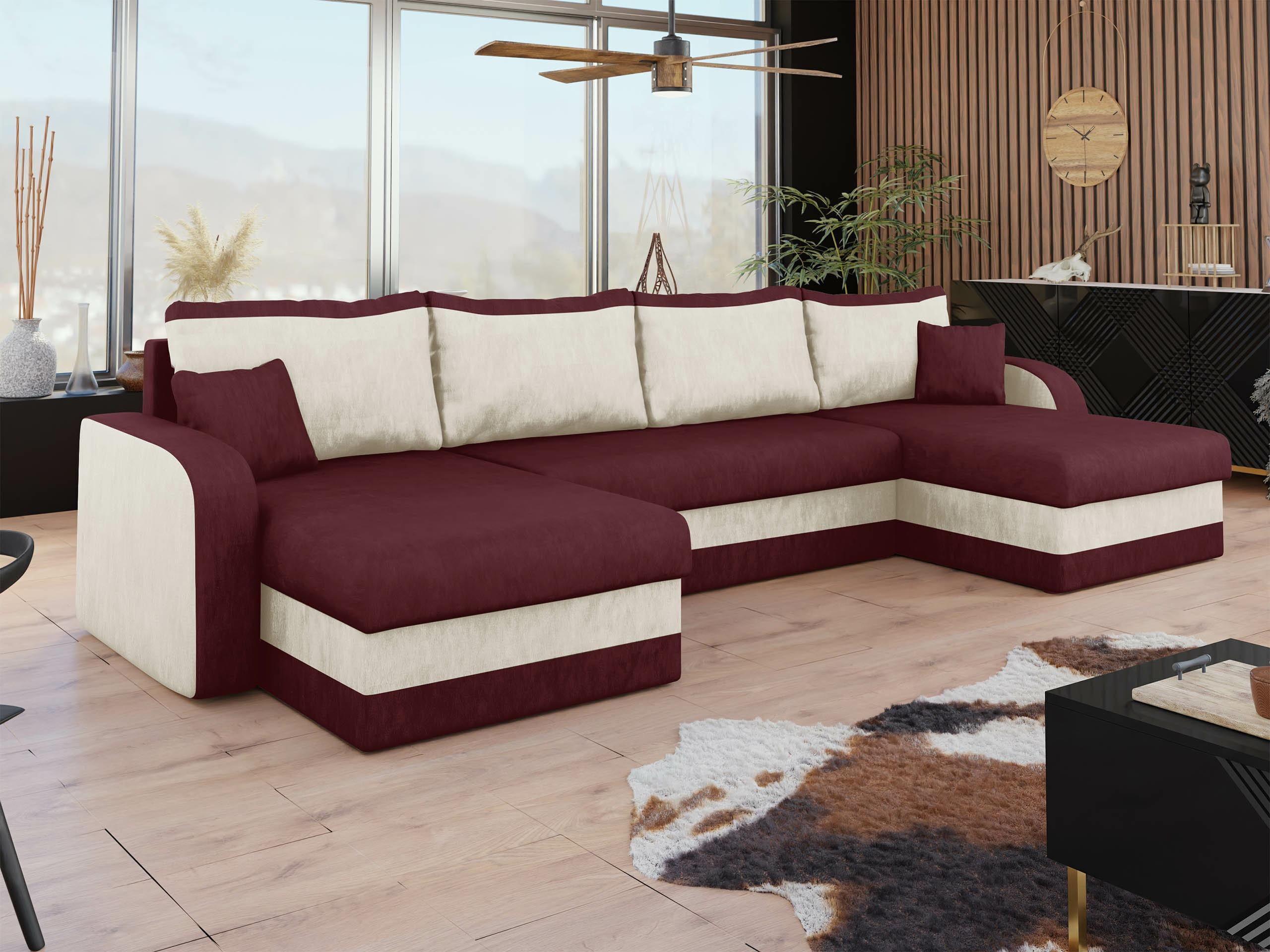 Hoekbank Comfivo Melissa IV (Mikrofaza 25 + Mikrofaza 31)