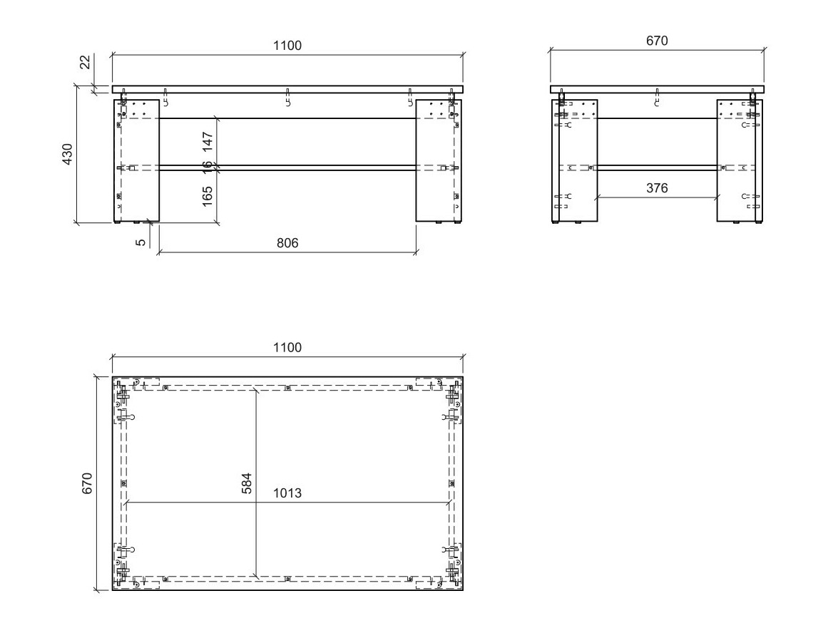 Salontafel Mirtalo 112