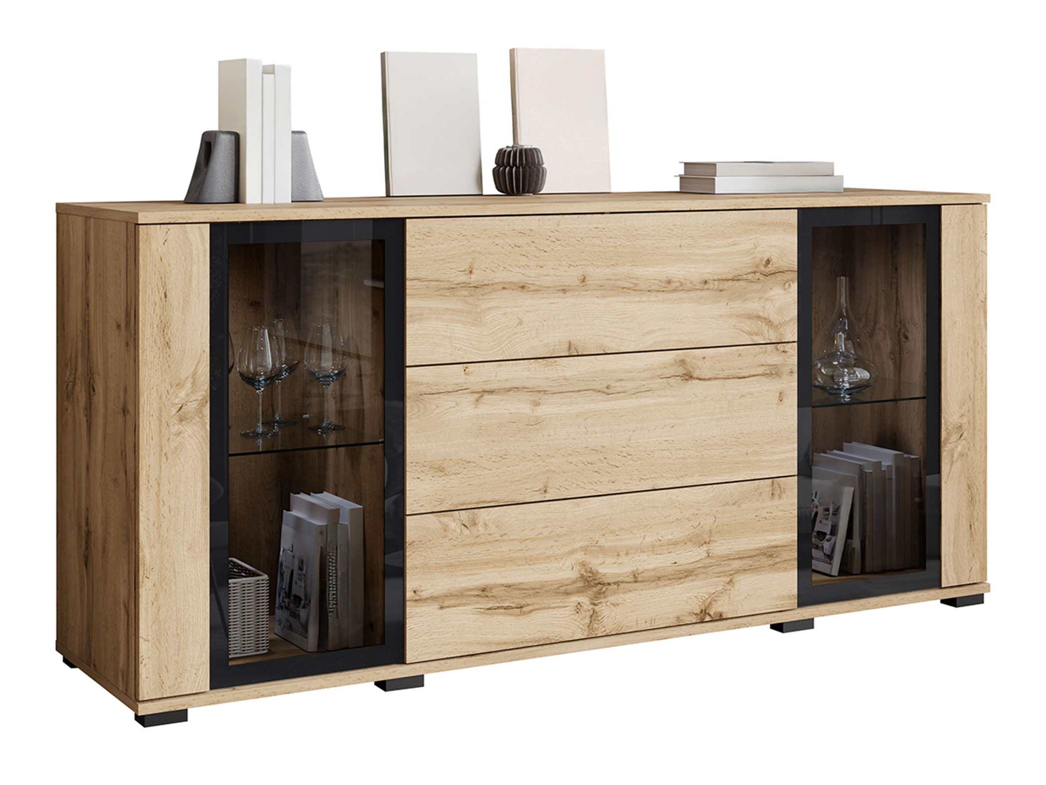 Ladekast Torcame 101 (Wotan eik)