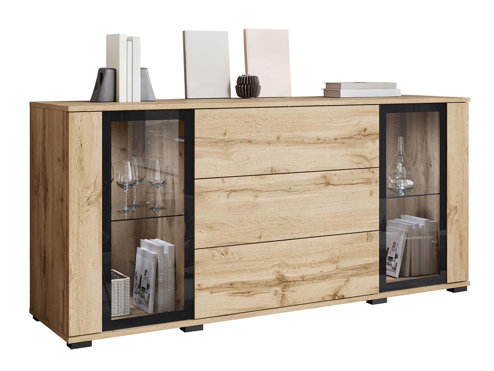 Ladekast Torcame 101 (Wotan eik)