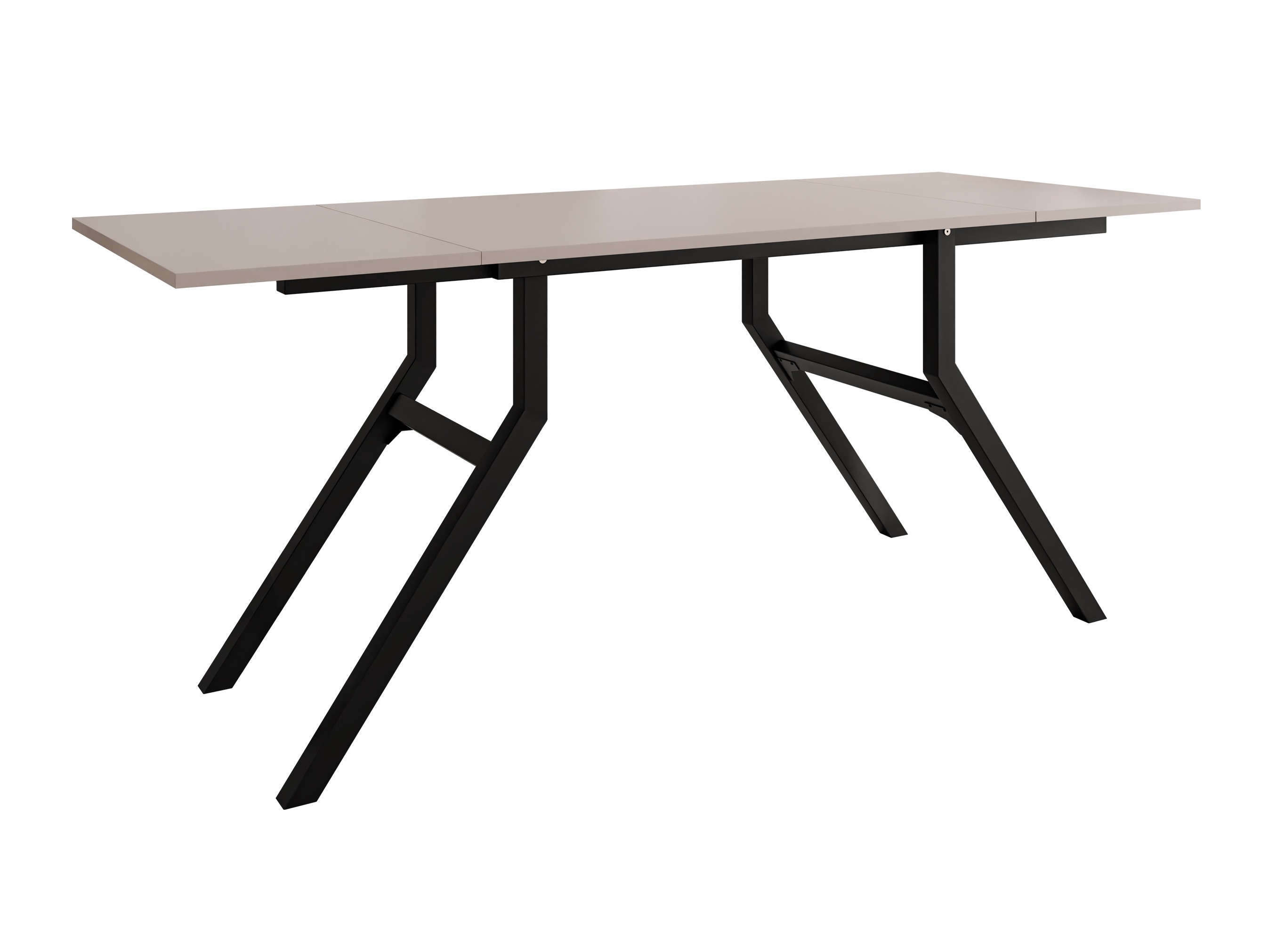 Transformeerbare salontafel Oswego 151 (Kasjmier + Zwart)