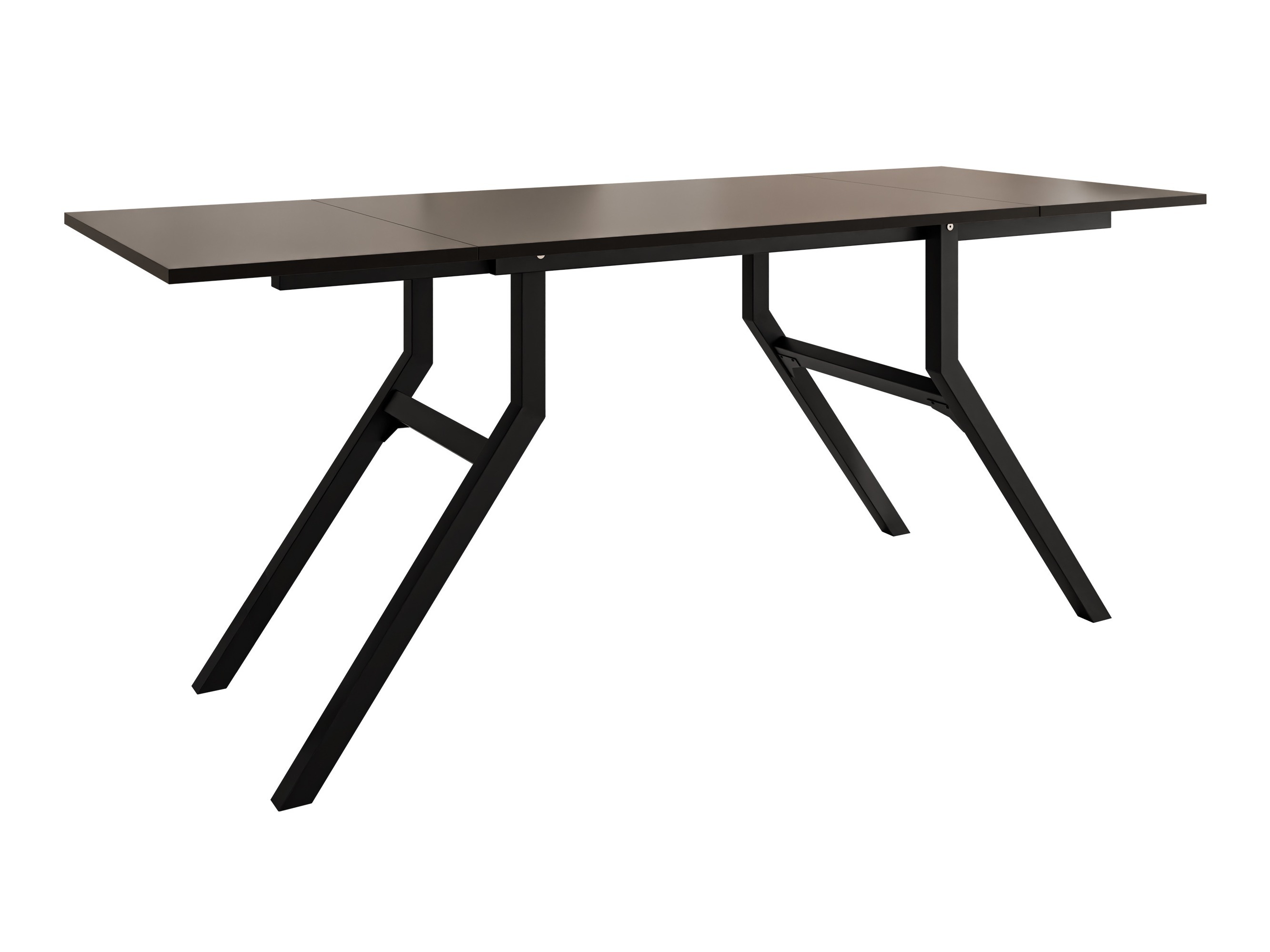 Transformeerbare salontafel Oswego 151 (Zwart)
