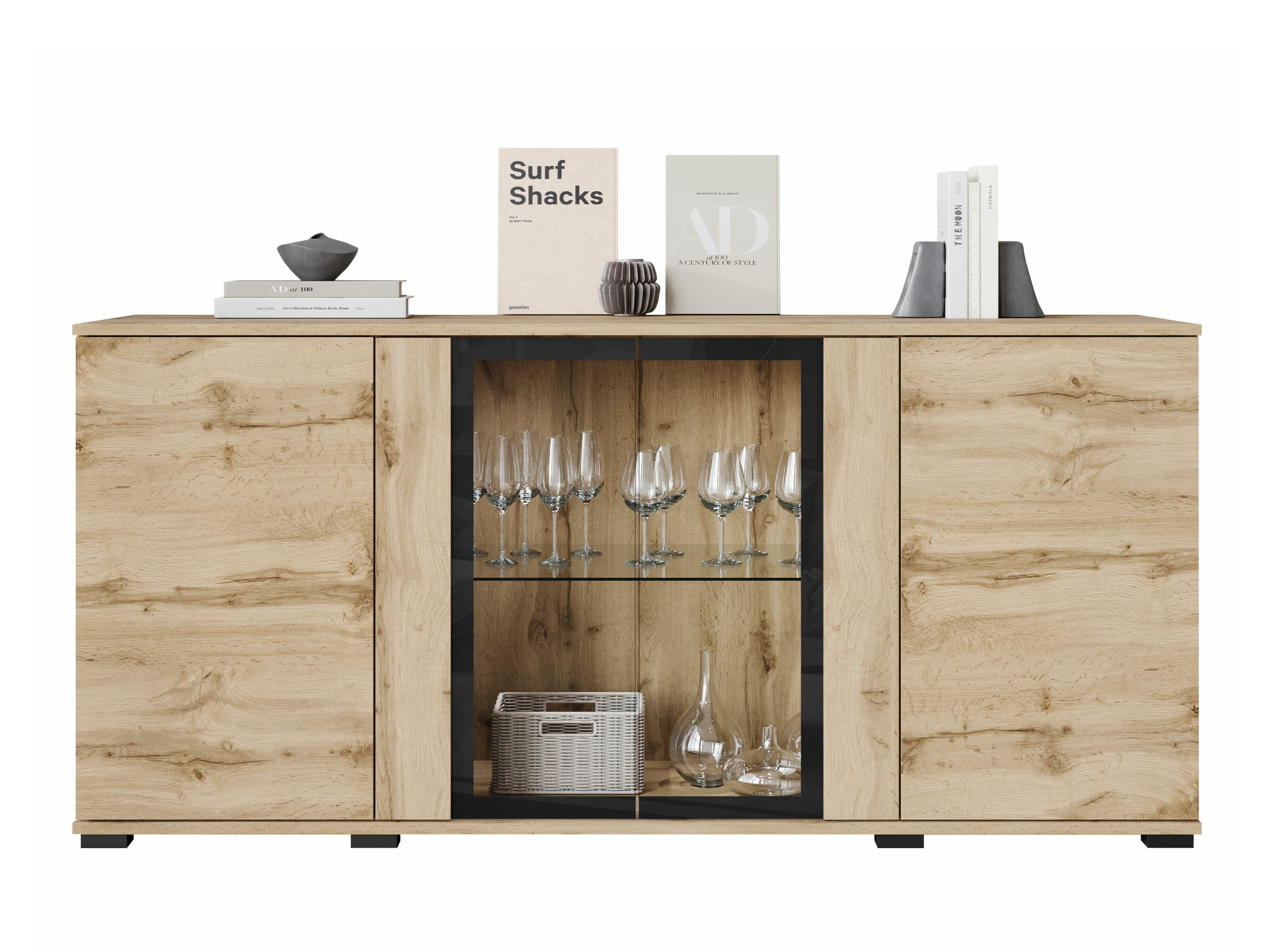 Dressoir Torcame 102 (Wotan eik)