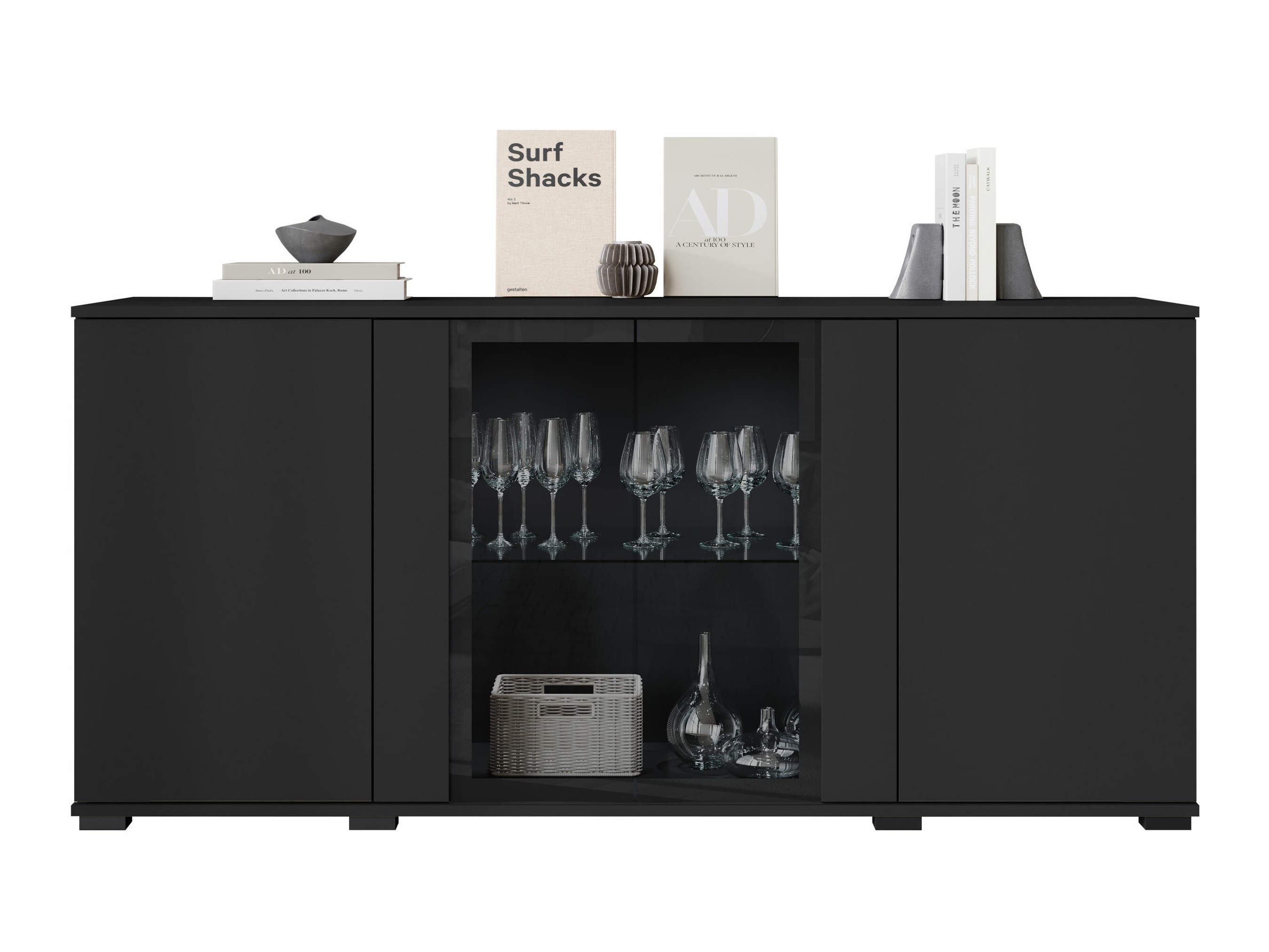 Dressoir Torcame 102 (Zwart)