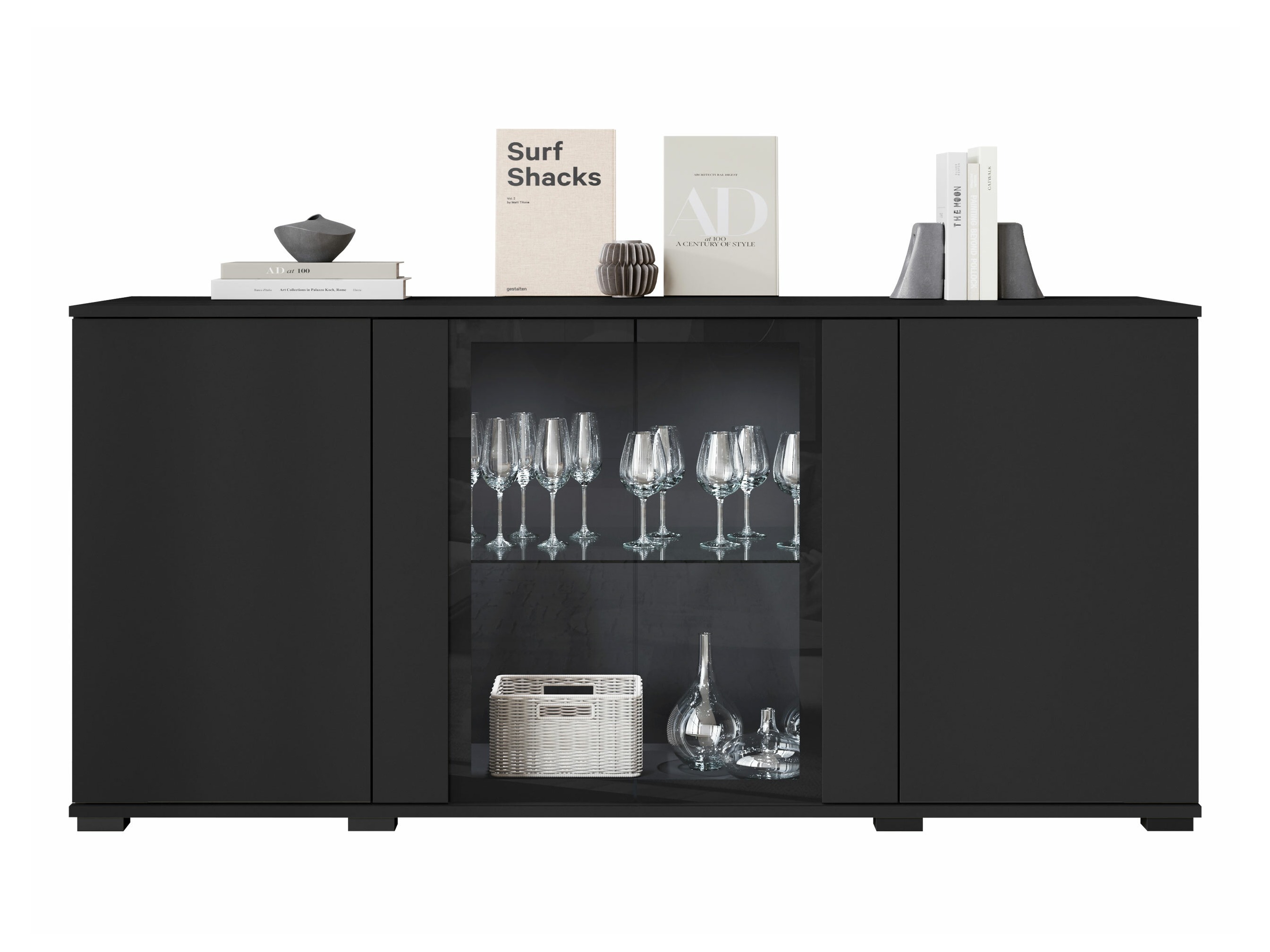 Dressoir Torcame 102 (Zwart)