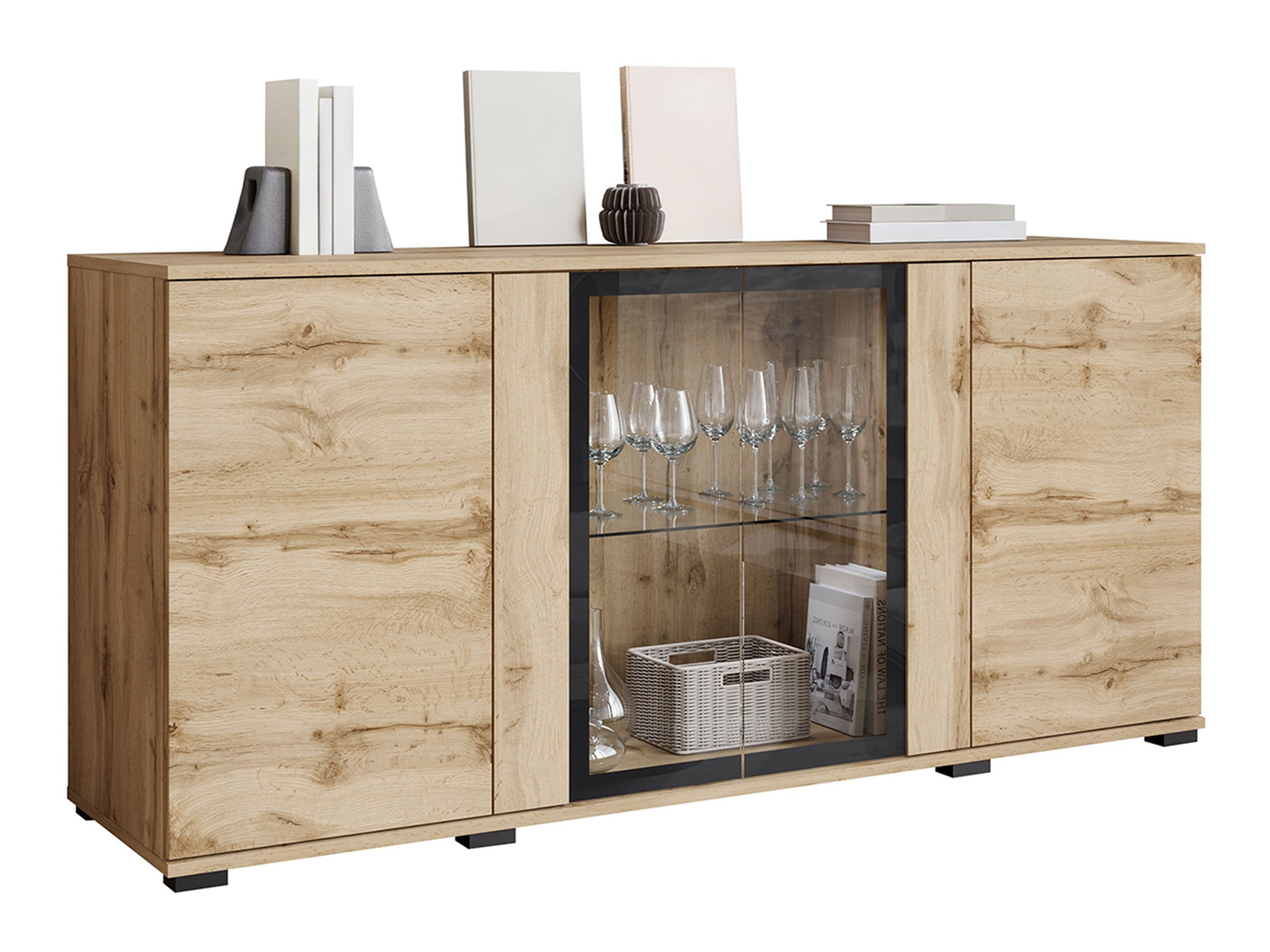 Dressoir Torcame 102 (Wotan eik)