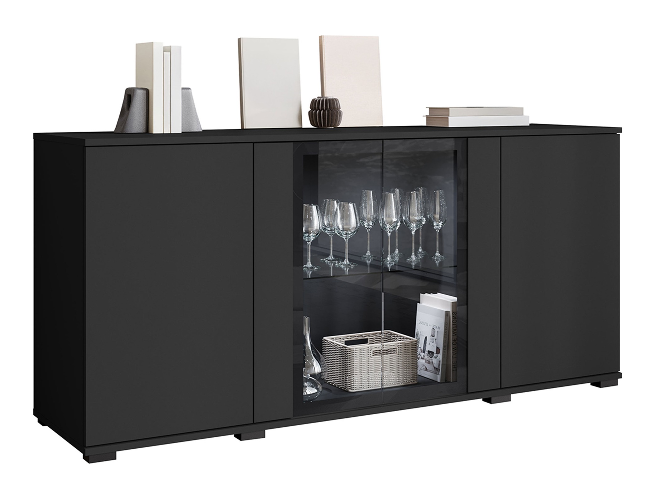 Dressoir Torcame 102 (Zwart)
