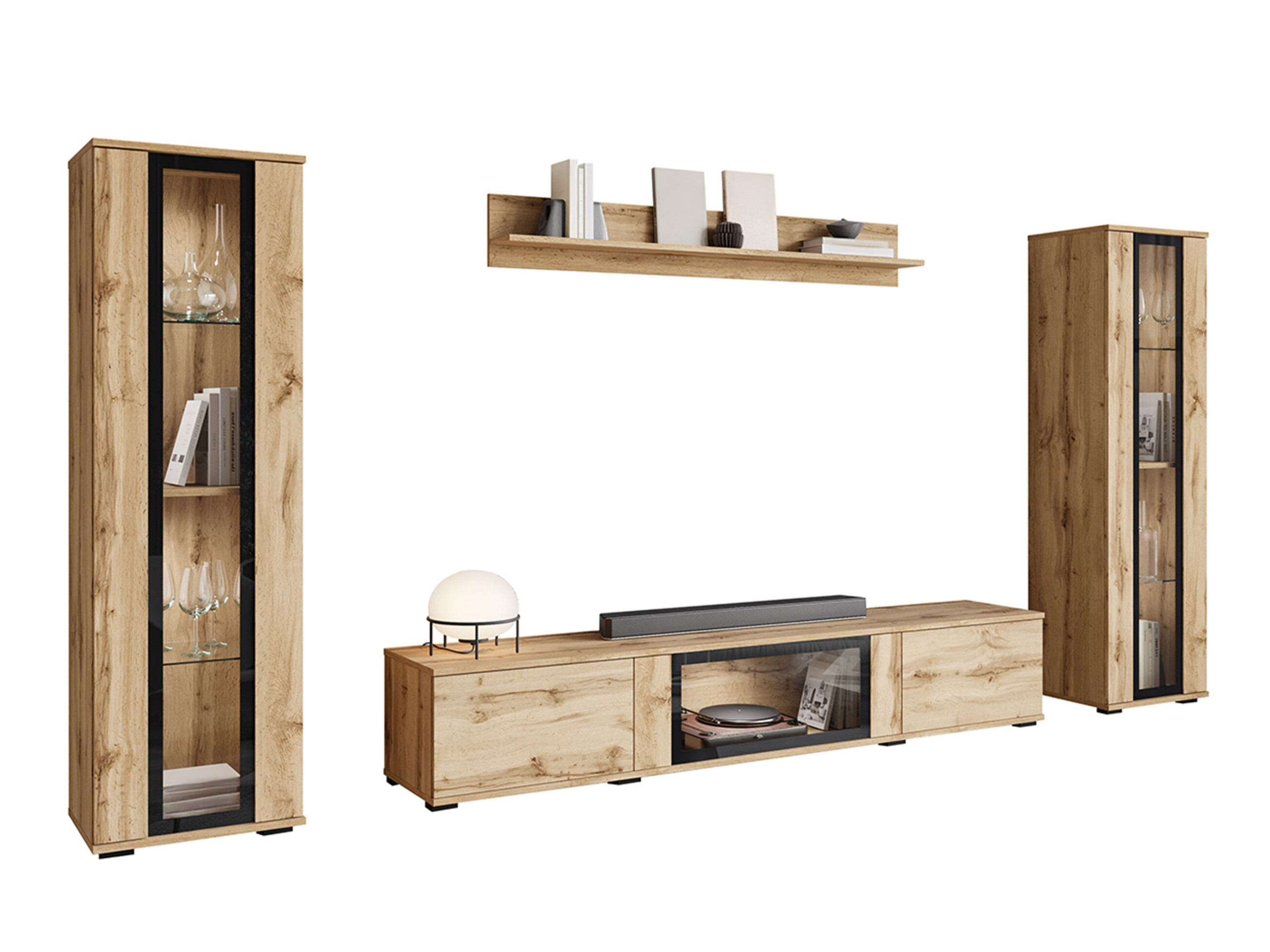 Woonkamerset Torcame 103 (Wotan eik)