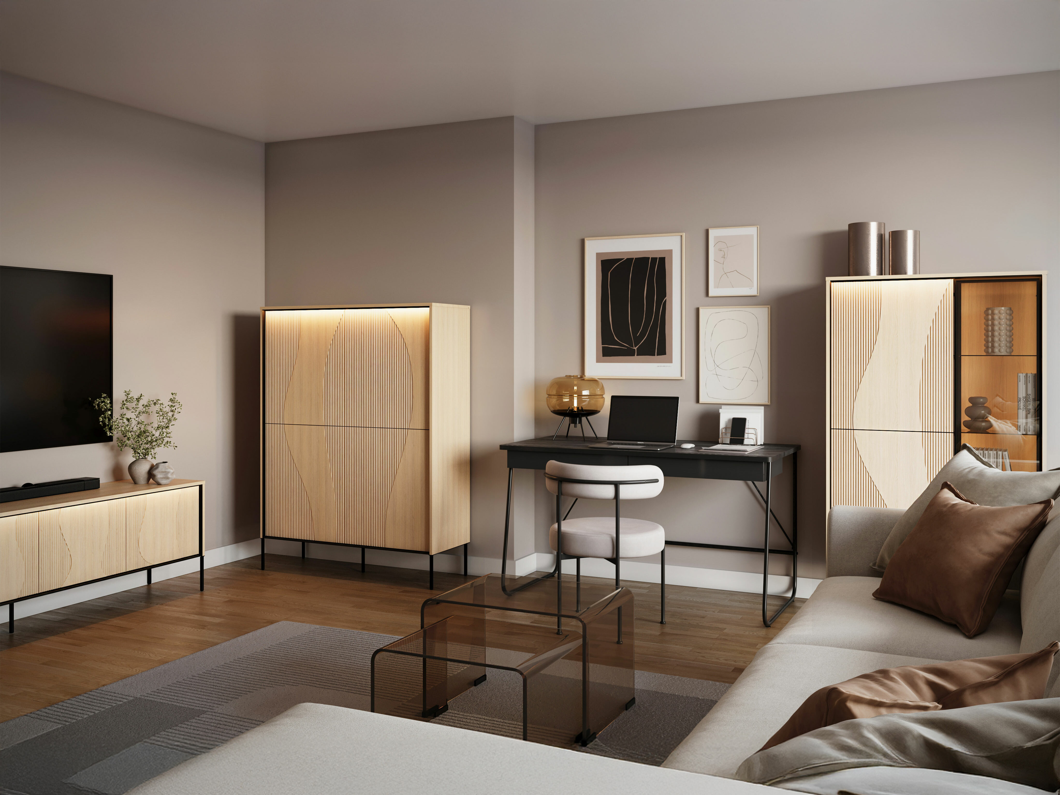 Boekenkast Elinolo 100