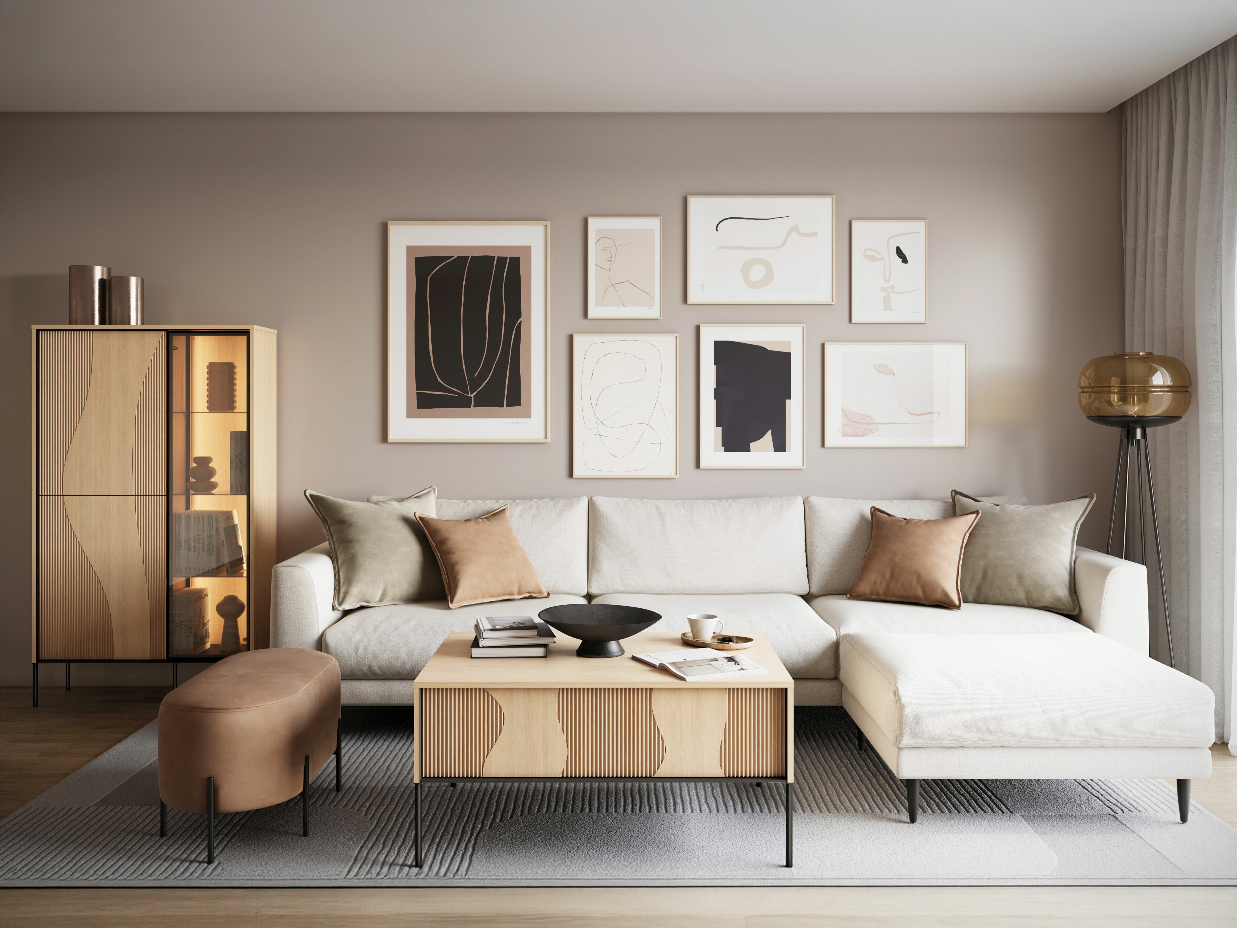 Boekenkast Elinolo 100