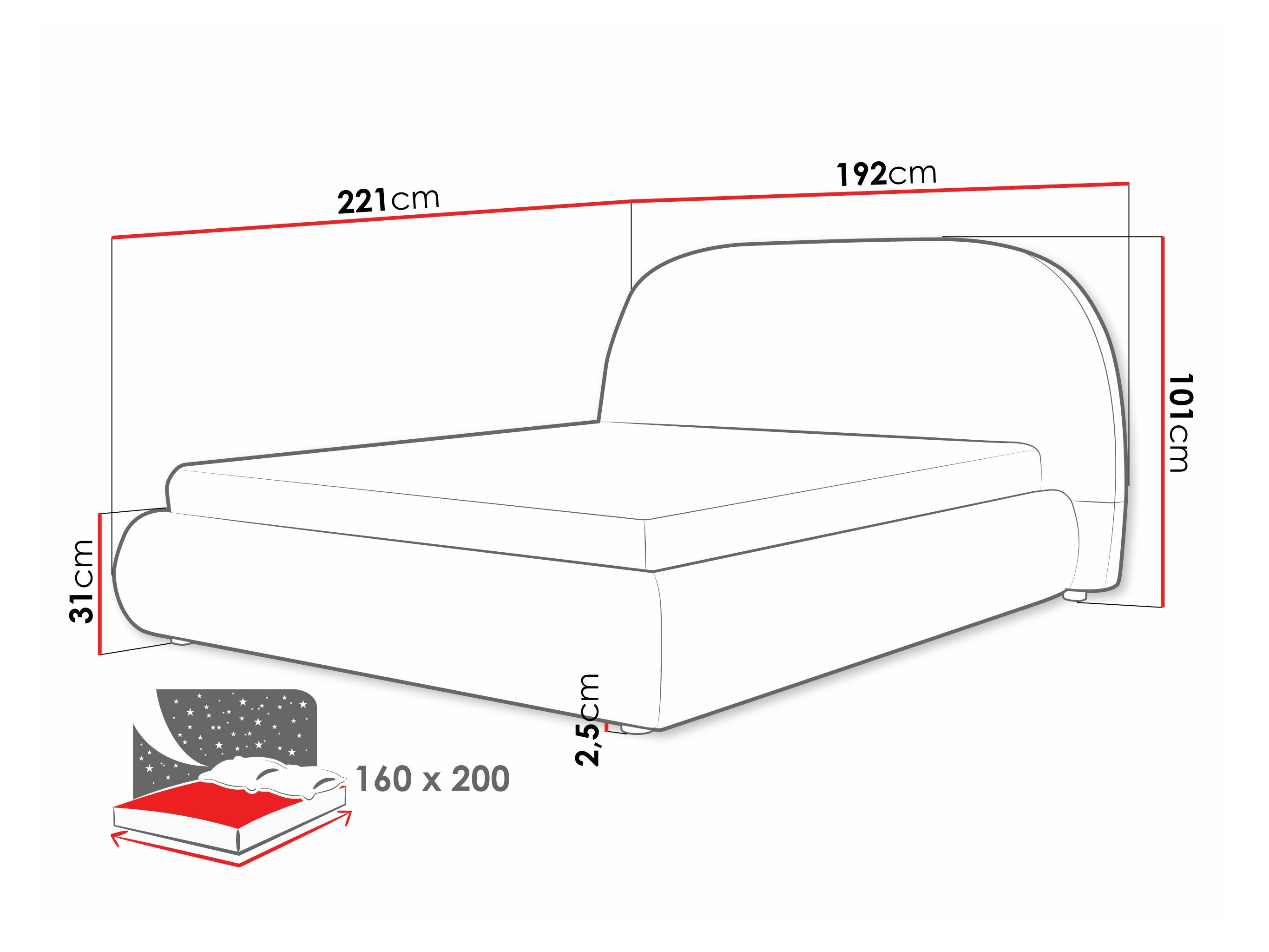 Bed Comfivo 501 (Quelle 01)