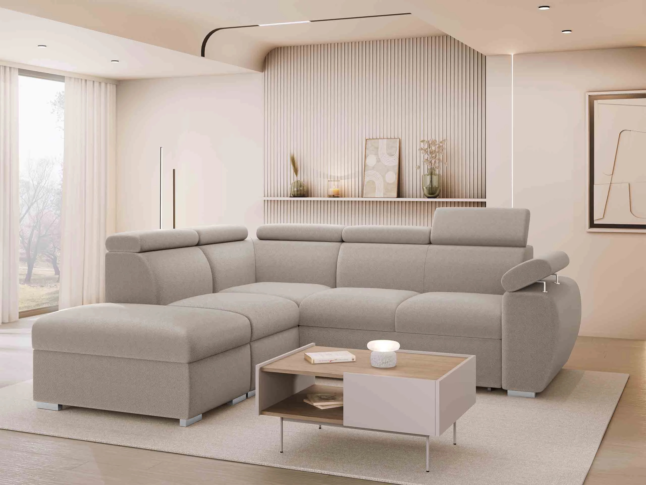 Hoekbank Columbus 228 (Paros 02)