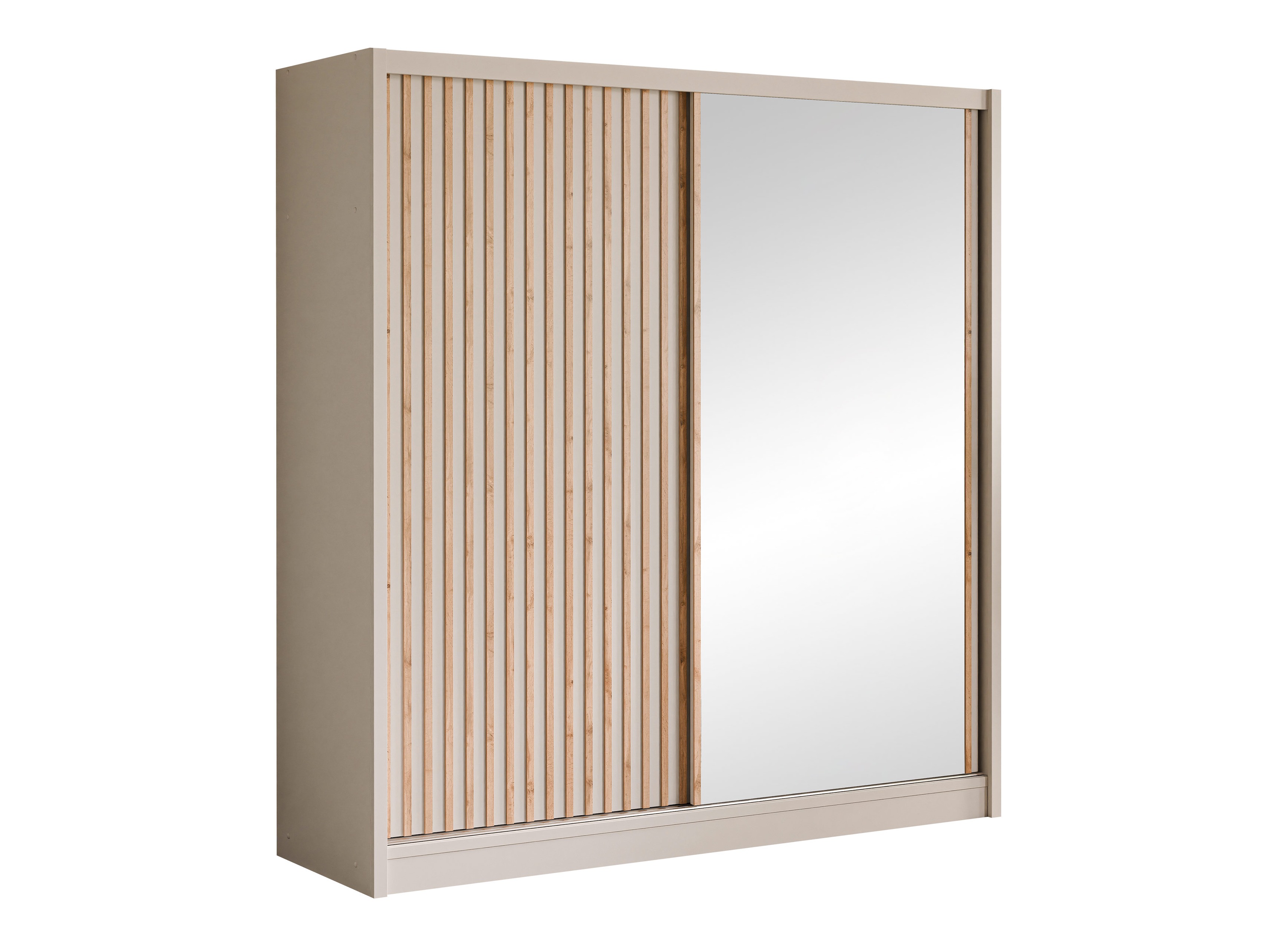 Kledingkast Gemes (Kasjmier + Wotan eik)