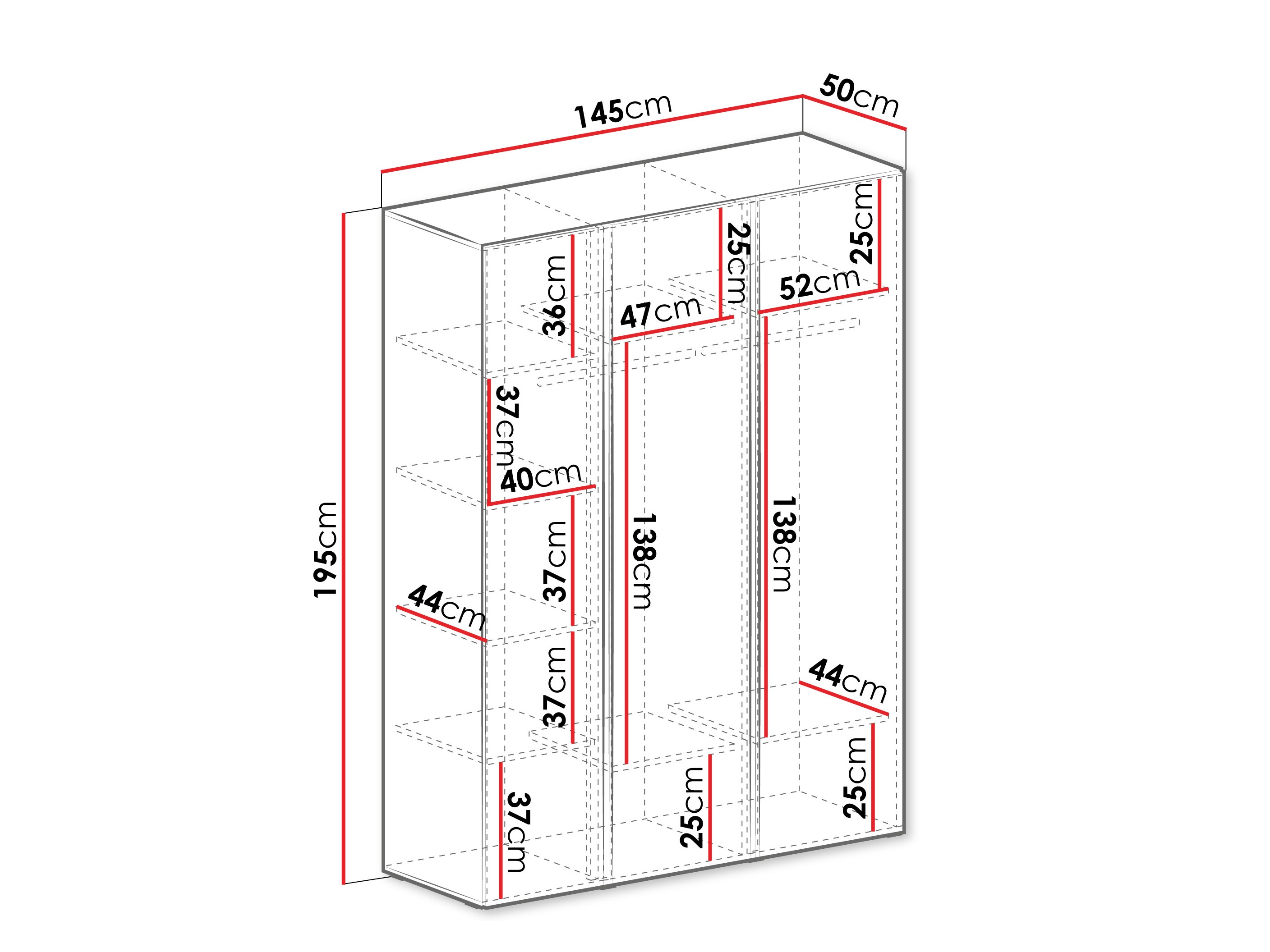 Kledingkast Fiosono 100 (Stoffig groen + Eiken)