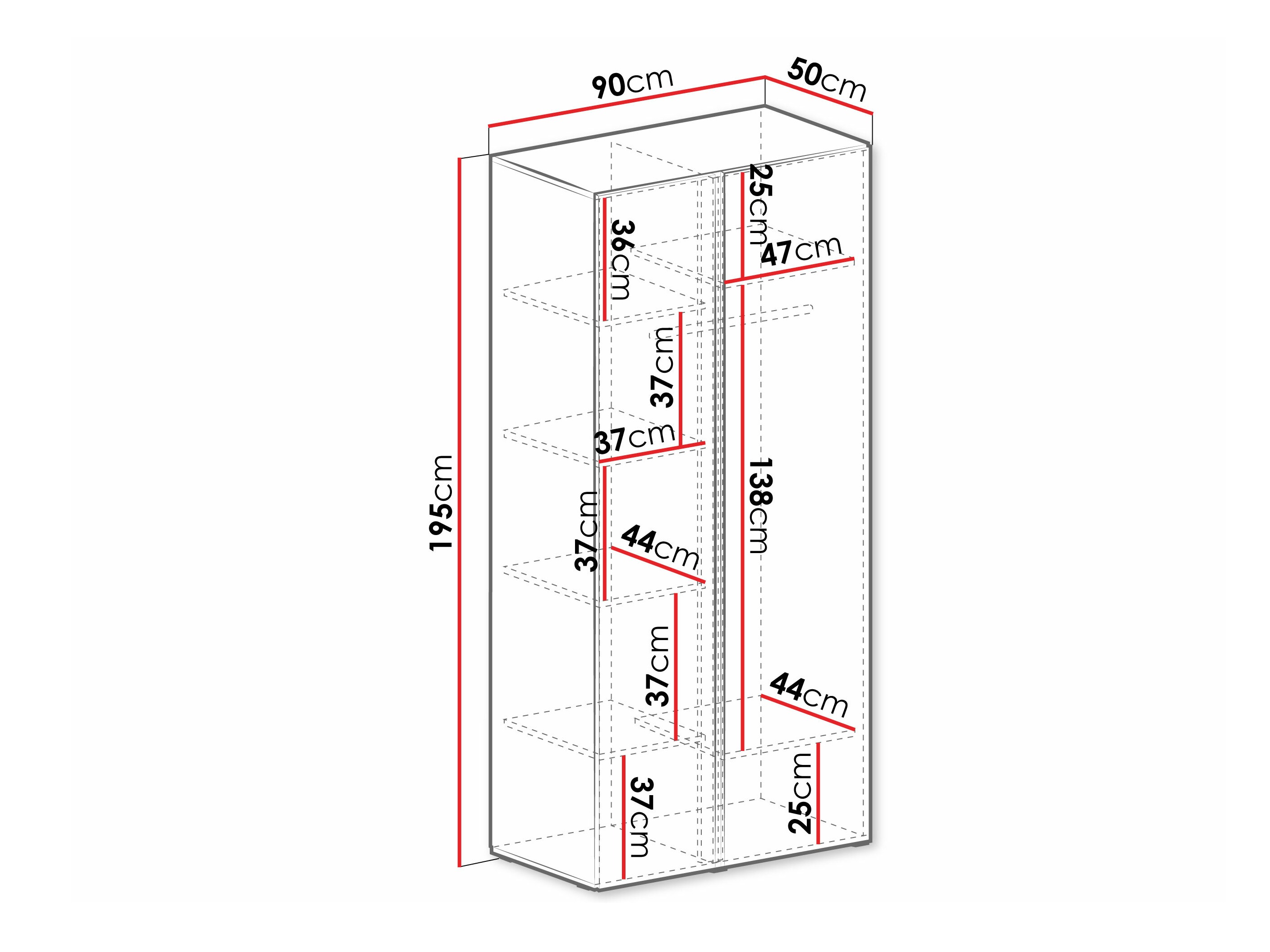 Kledingkast Fiosono 102 (Stoffig groen + Eiken)