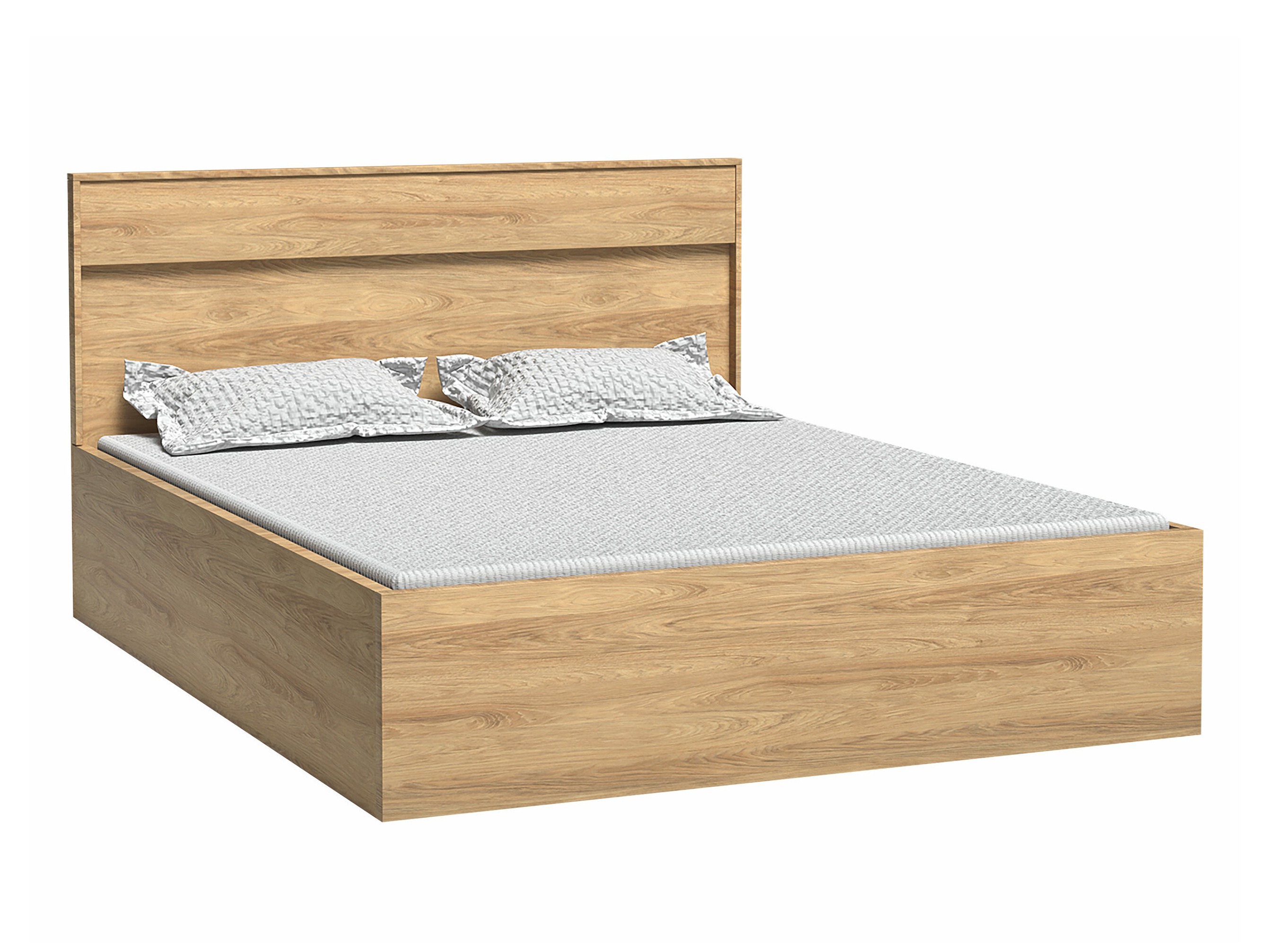 Bed Etrmoni 113 (Licht hout)