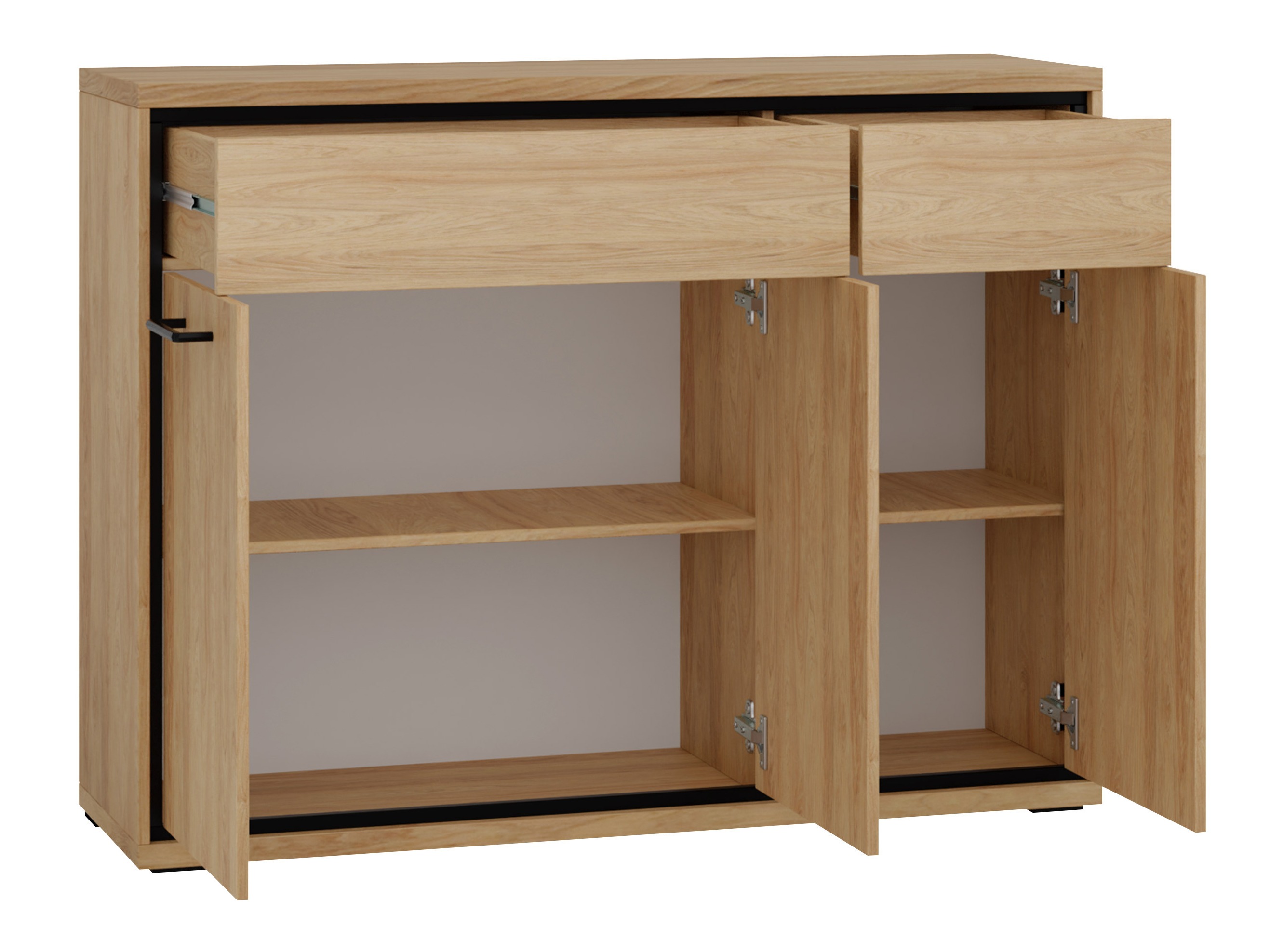 Ladekast Etrmoni 104 (Licht hout)