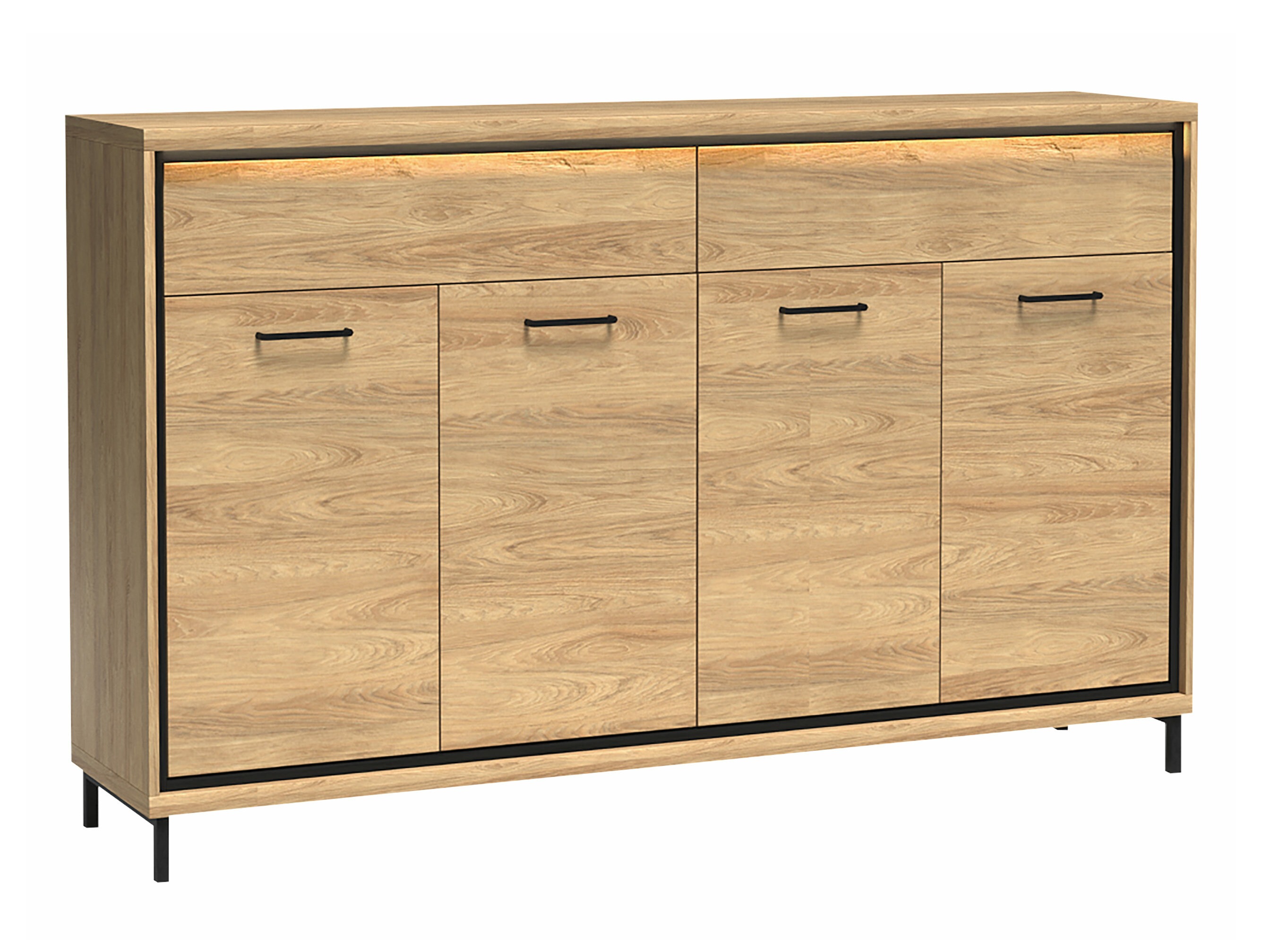 Ladekast Etrmoni 105 (Licht hout)