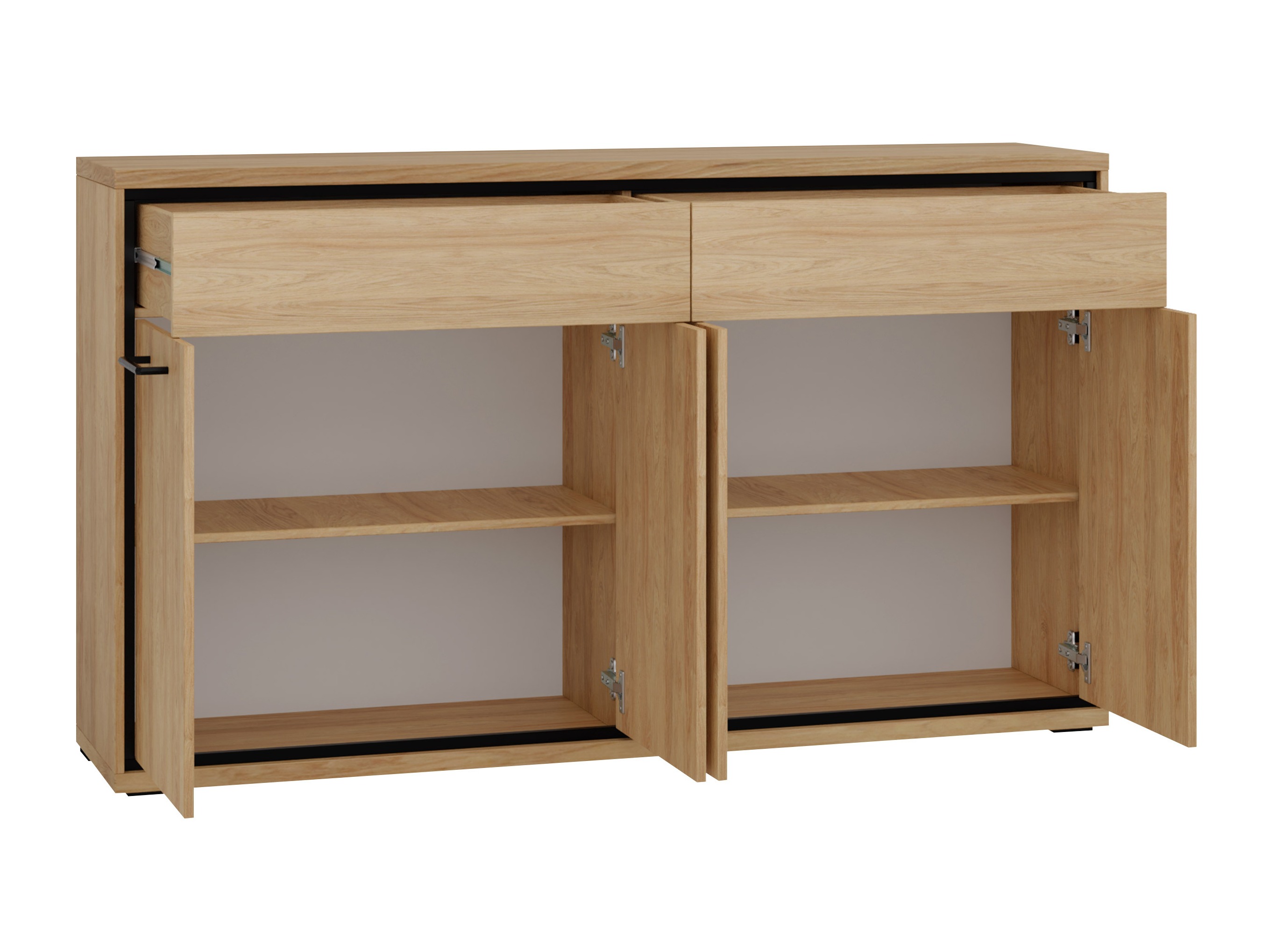 Ladekast Etrmoni 105 (Licht hout)