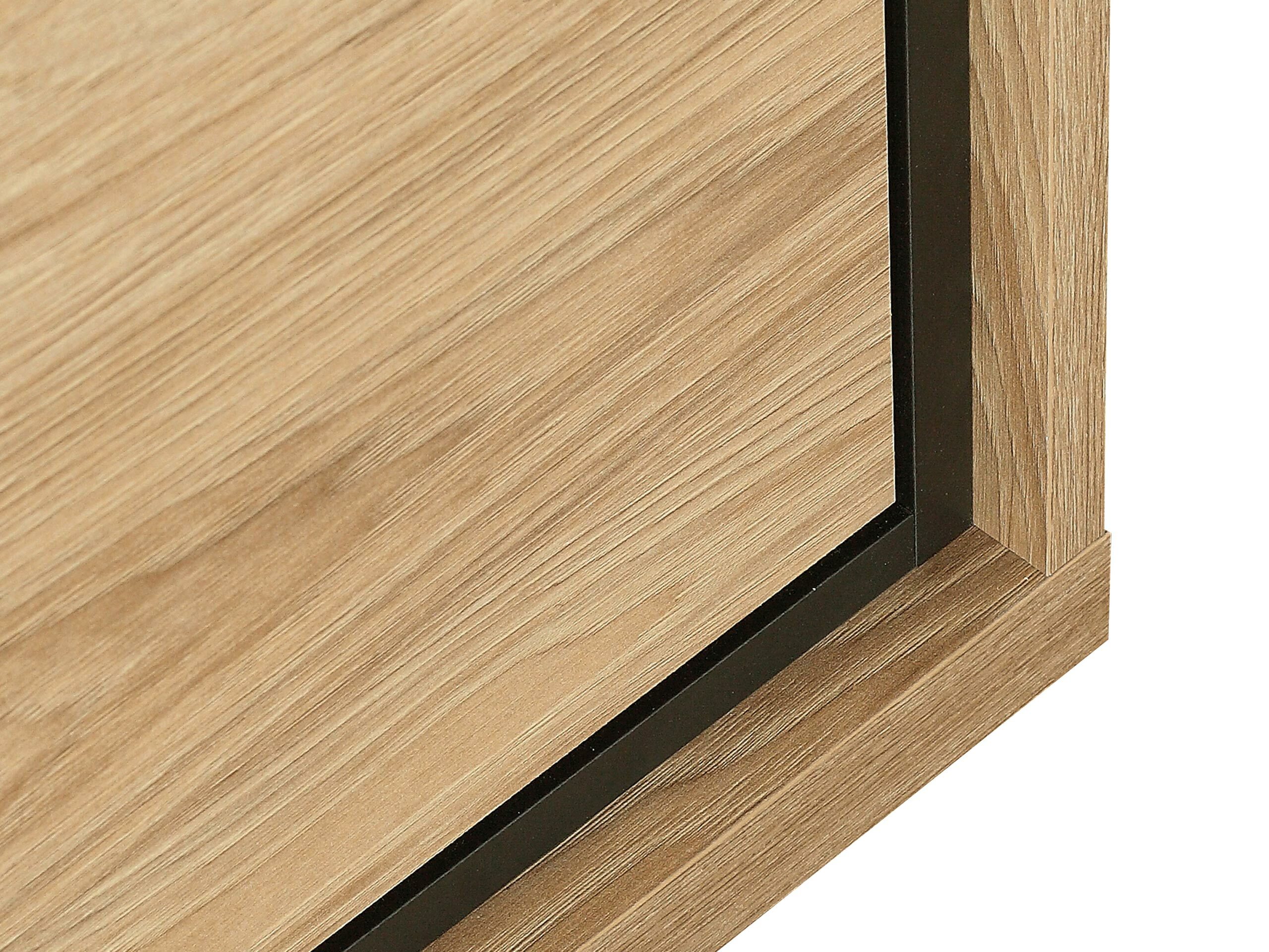 Hoekladekast Etrmoni 121 (Licht hout + Eiken)