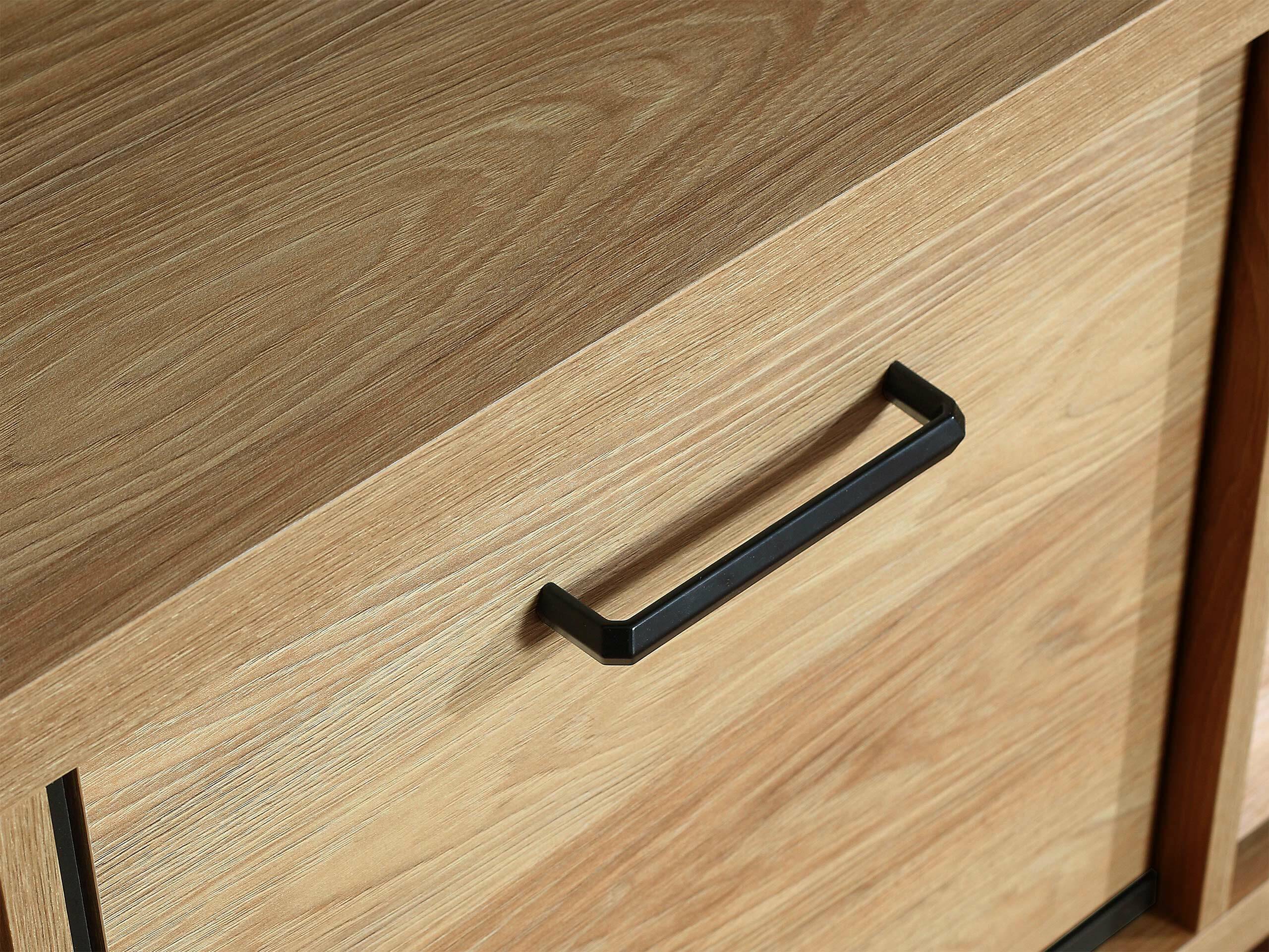 Hoekladekast Etrmoni 121 (Licht hout + Eiken)