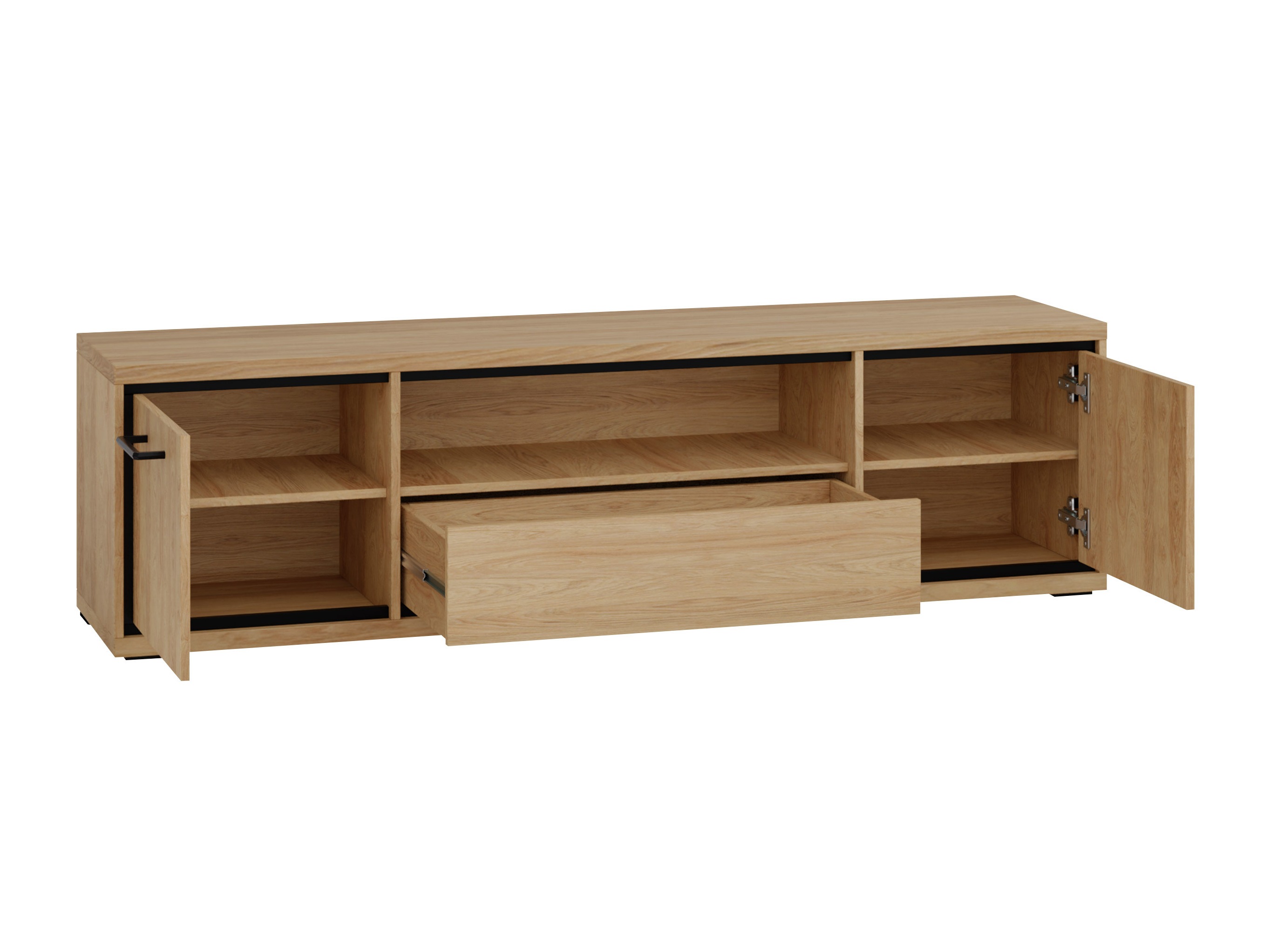 TV-meubel Etrmoni 111 (Licht hout + Eiken)