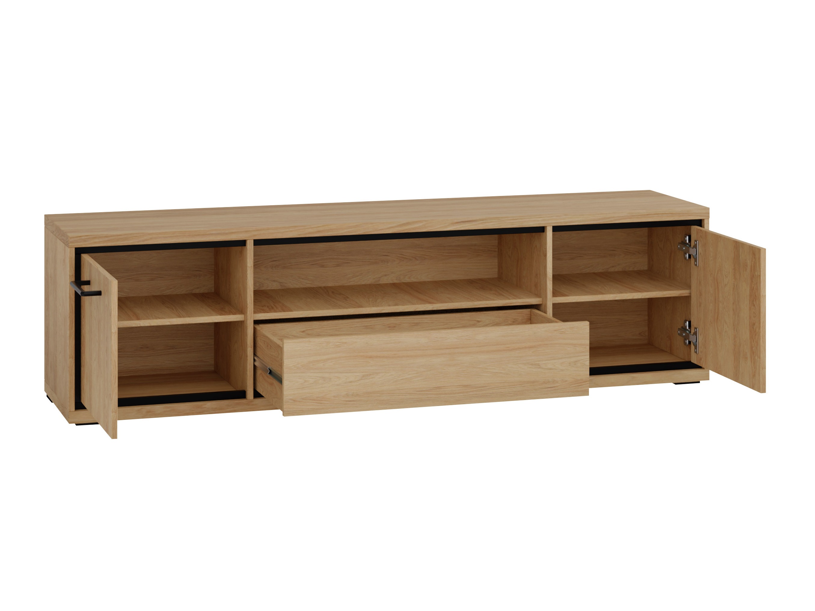 TV-meubel Etrmoni 111 (Licht hout + Eiken)